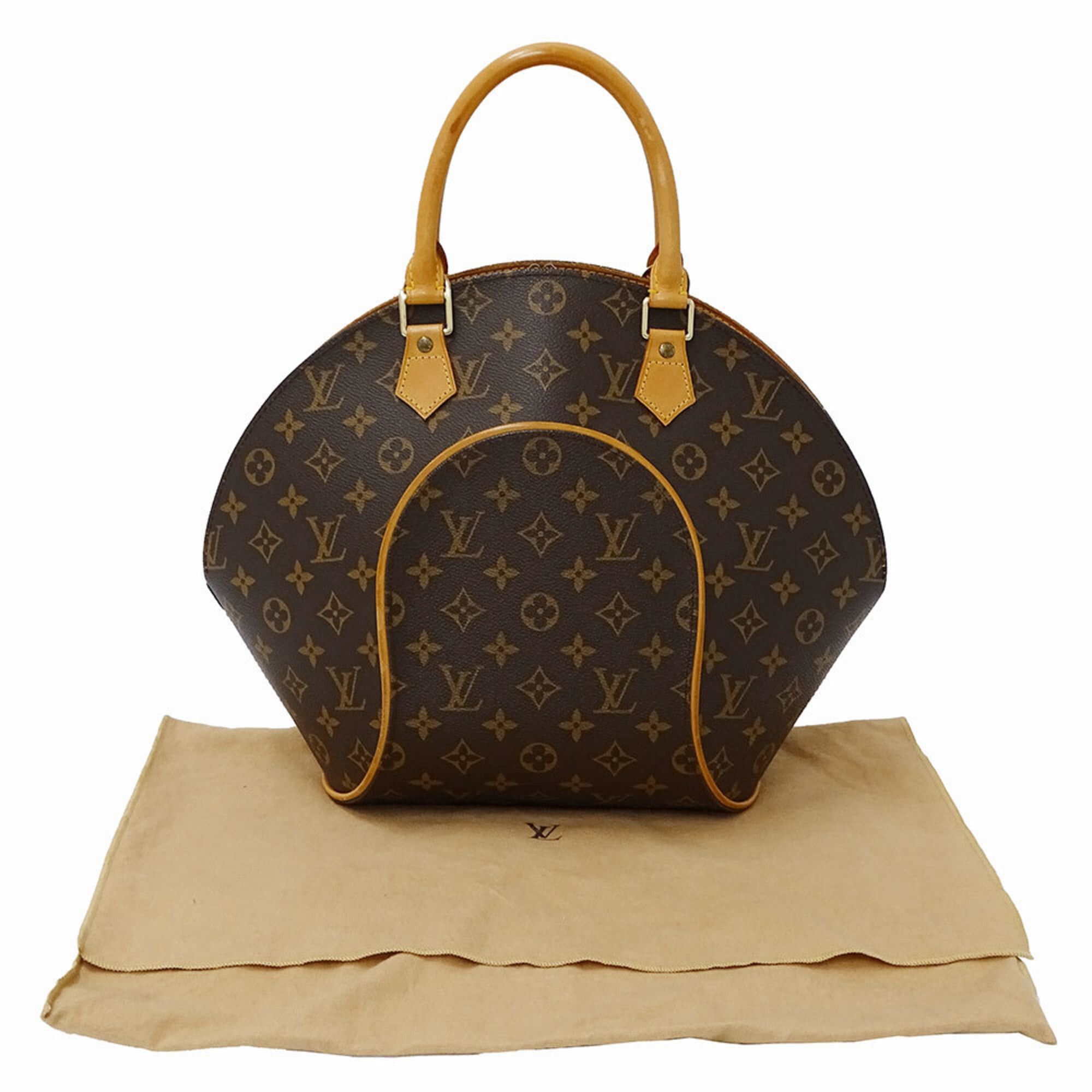 Louis Vuitton Louis Vuitton Women's Handbag, Monogram Canvas Ellipse MM, Brown M51126 Size ONE SIZE - 5 Thumbnail