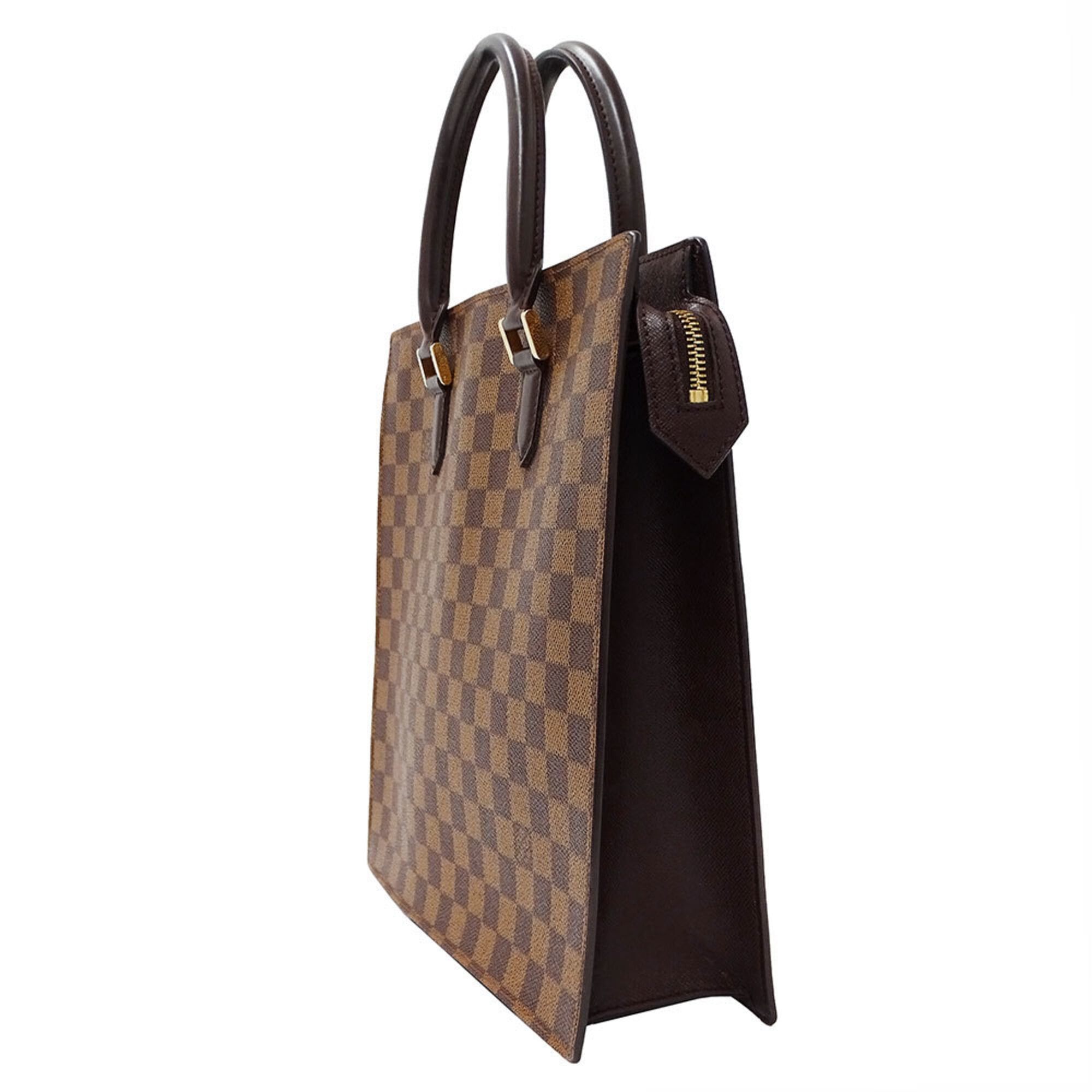 Louis Vuitton Louis Vuitton Women's Handbag, Brand Tote Bag, Damier Canvas Venice PM Brown N51145 Size ONE SIZE - 4 Thumbnail