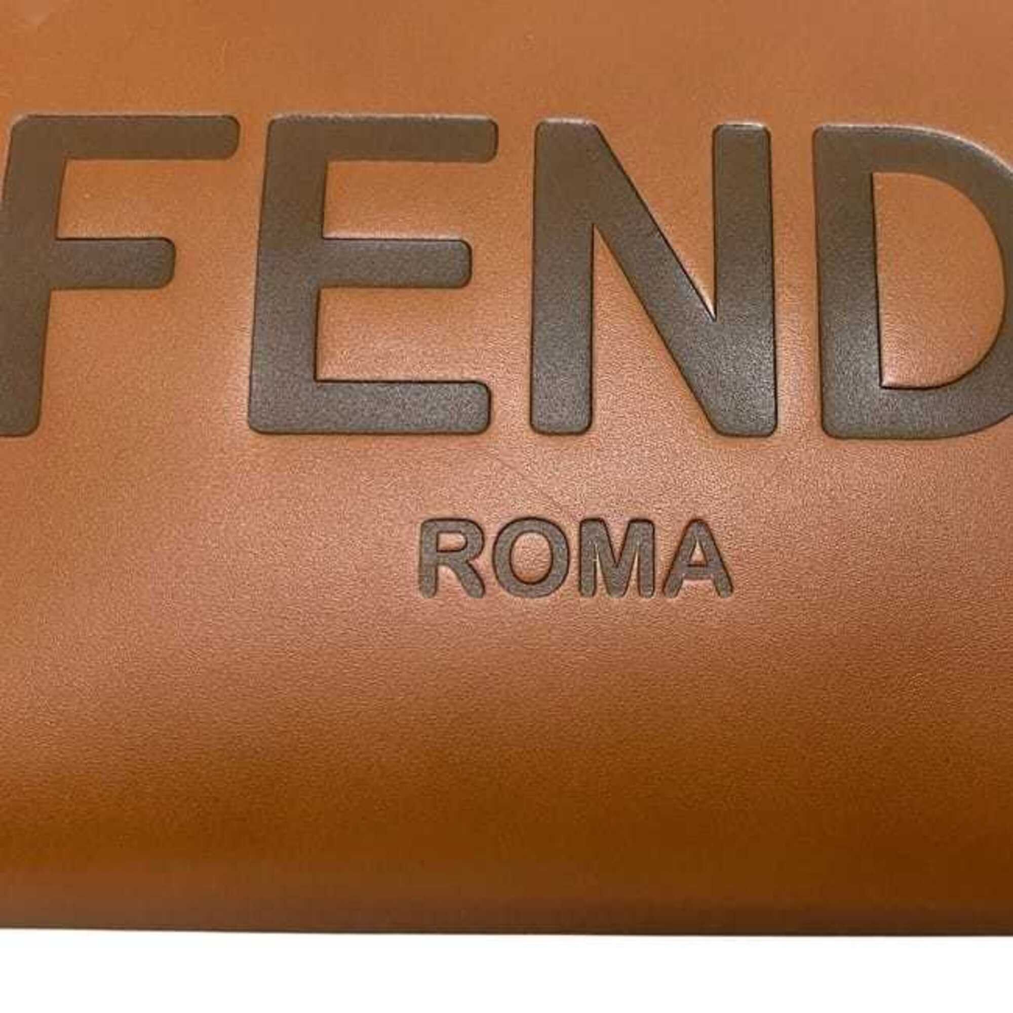 Fendi Fendi By The Way Shoulder Bag, Medium, Brown, 8BL146, 2-way bag, Leather, 146 AC9L 1285-209 FENDI Size ONE SIZE - 8 Thumbnail
