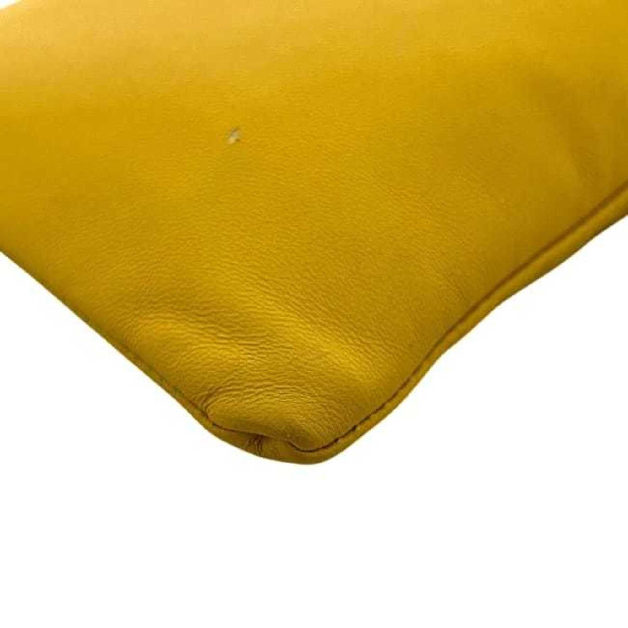 Fendi Fendi Shoulder Bag Wearable ec-25314 Yellow 7AR898 Leather ADM9 209 0189 FENDI Crossbody Smartphone Sacoche Pouch Mini Women's Size ONE SIZE - 10 Thumbnail