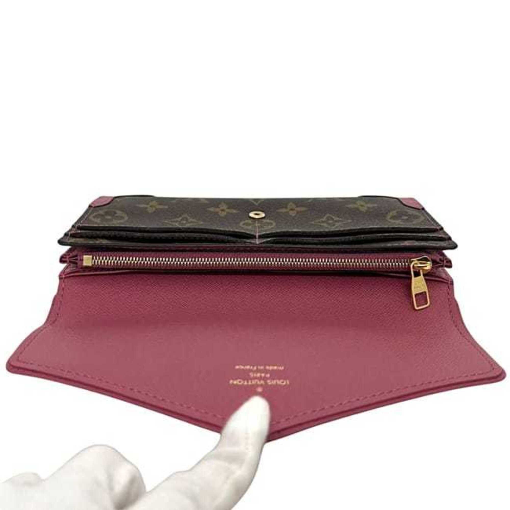 Louis Vuitton Louis Vuitton Bi-fold Long Wallet Portefeuille Sarah Retiro f-25311 Brown Pink Rose Bruyère Monogram M62043 Leather MI3167 LOUIS VUITTON Size ONE SIZE - 9 Thumbnail