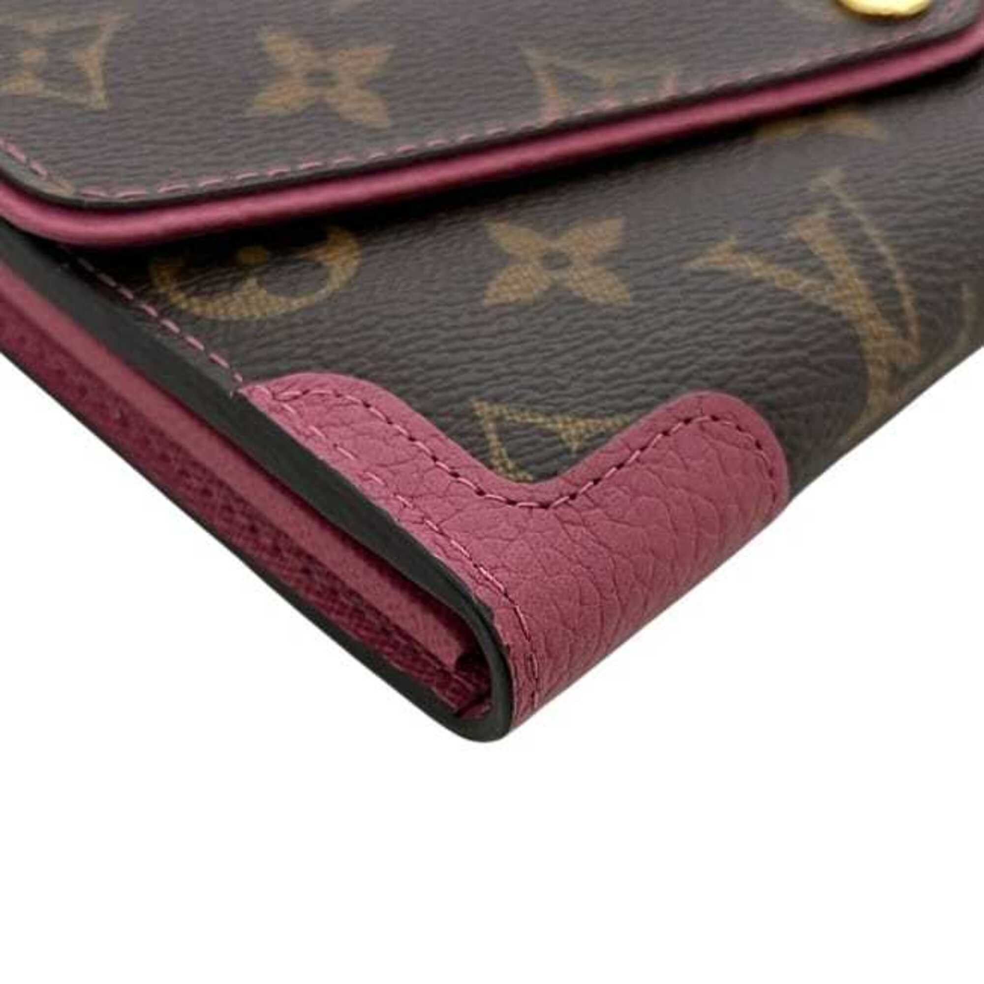 Louis Vuitton Louis Vuitton Bi-fold Long Wallet Portefeuille Sarah Retiro f-25311 Brown Pink Rose Bruyère Monogram M62043 Leather MI3167 LOUIS VUITTON Size ONE SIZE - 10 Thumbnail