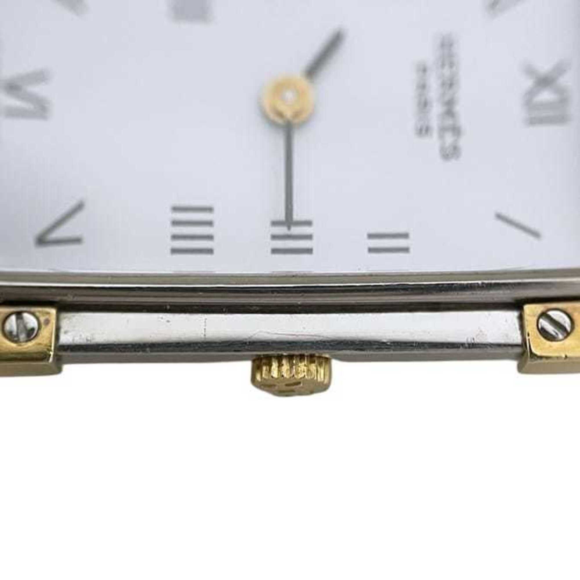 Hermes Hermes watch, Croisière, white, silver, gold, CR1.240 battery-operated, stainless steel, quartz movement. Size ONE SIZE - 10 Thumbnail