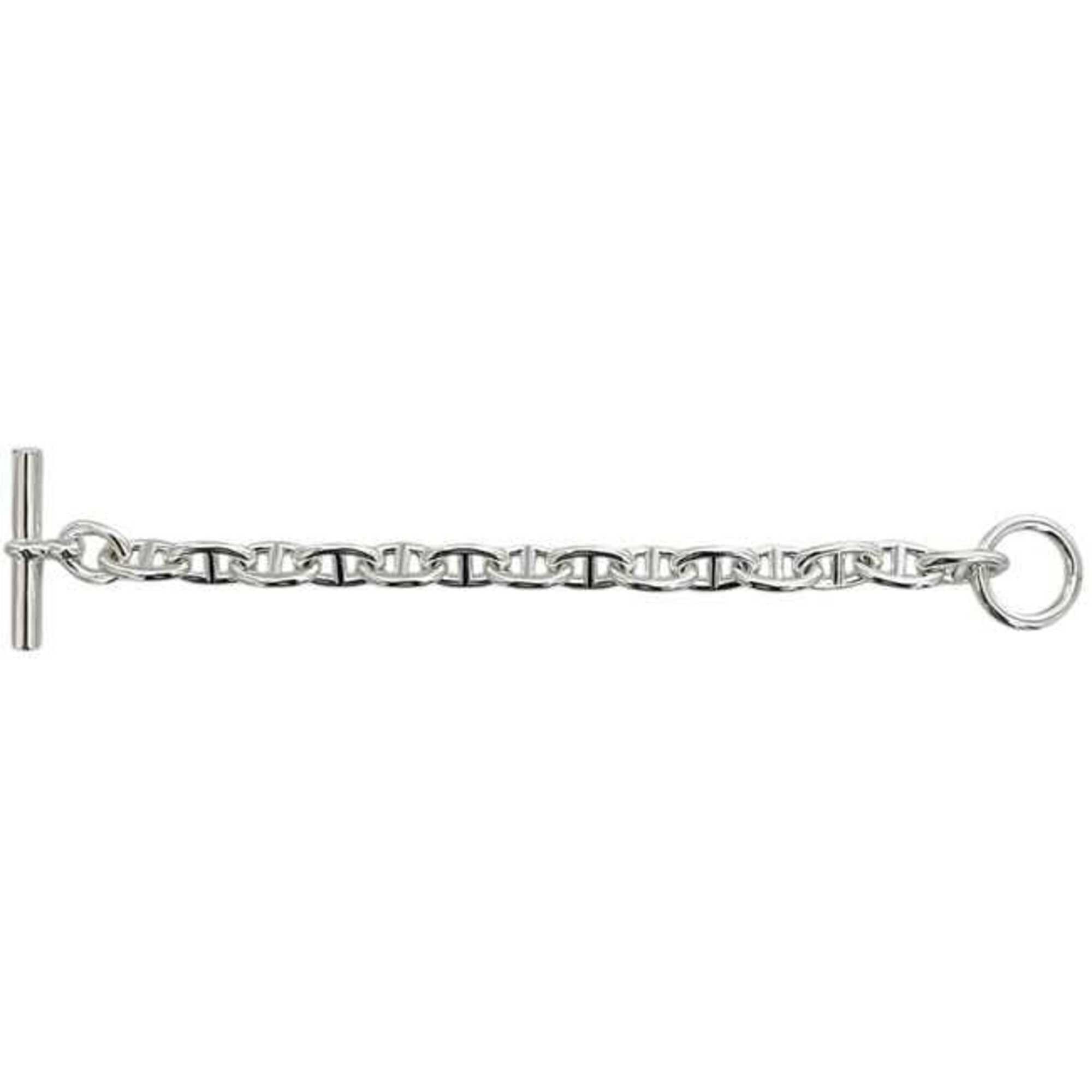 Hermes Hermes Chaine d'Ancre MM Bracelet, Silver, 14 links, Ag 925 Size ONE SIZE - 3 Thumbnail