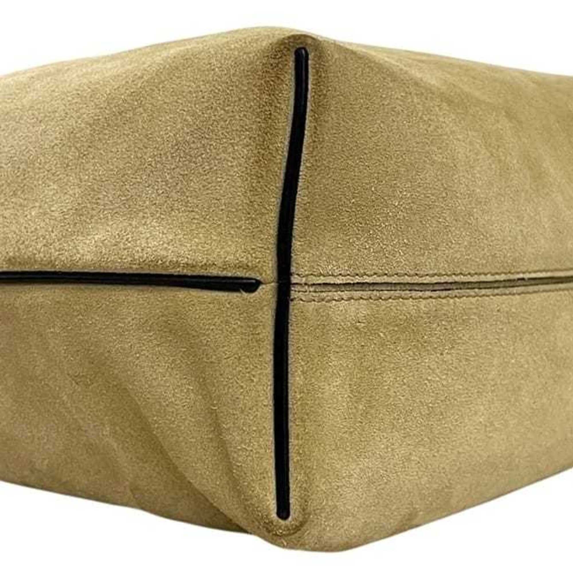 Loewe Loewe 2-way bag, Flamenco Knot, beige/dark brown, flamenco shoulder suede leather, 011505 LOEWE Size ONE SIZE - 10 Thumbnail