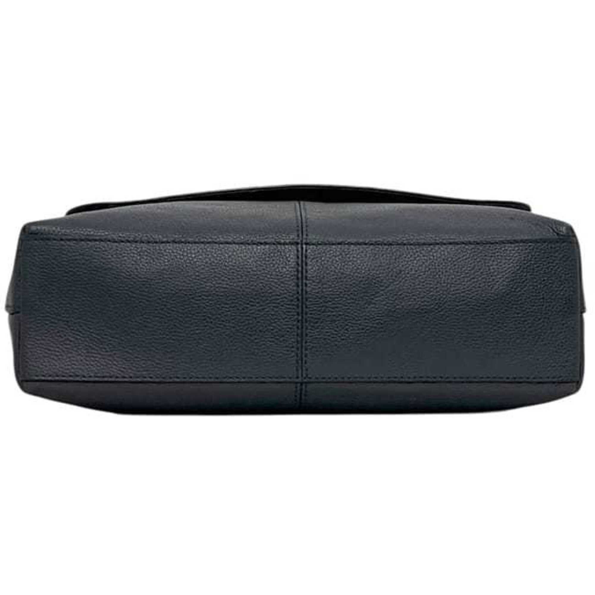 Coach Coach Shoulder Bag, Navy Blue, F28576, Leather Size ONE SIZE - 4 Thumbnail