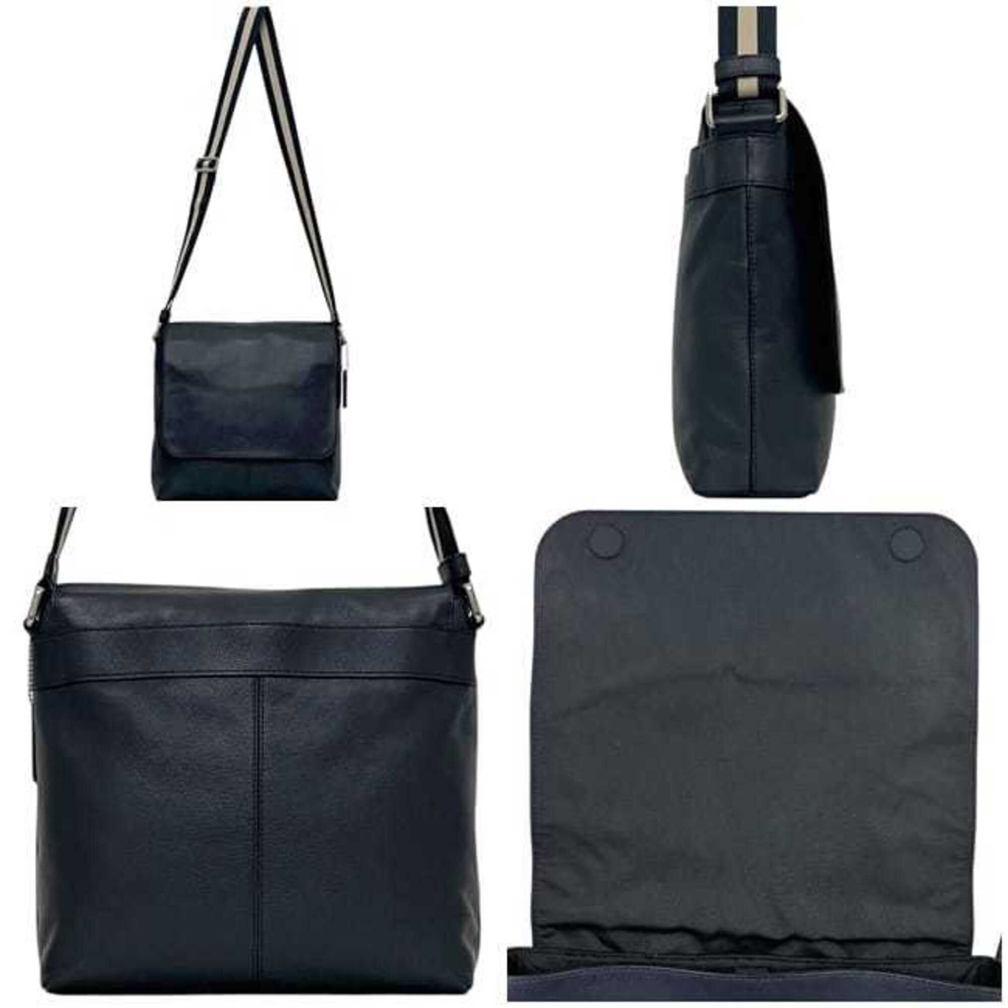 Coach Coach Shoulder Bag, Navy Blue, F28576, Leather Size ONE SIZE - 3 Thumbnail
