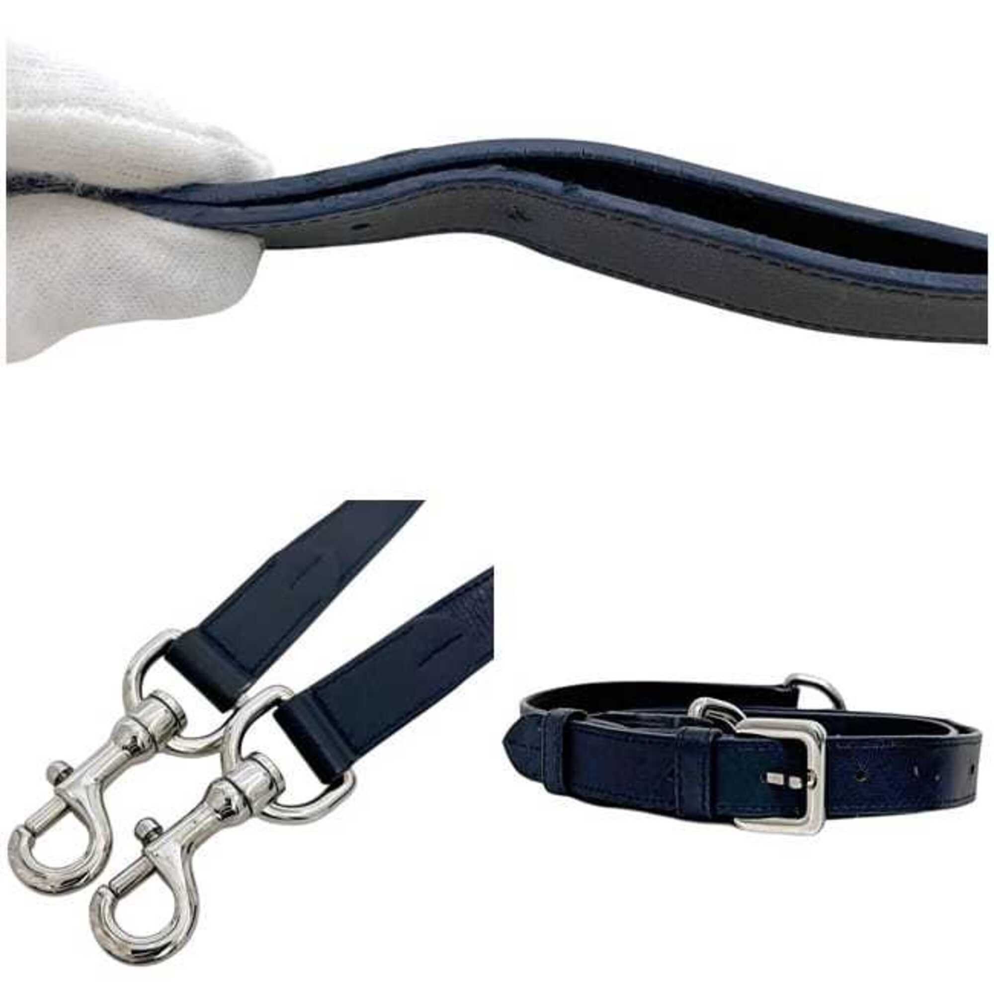 Loewe Loewe 2-way bag, navy blue, Anagram logo, chain handle, nappa leather, 061401 LOEWE Size ONE SIZE - 10 Thumbnail
