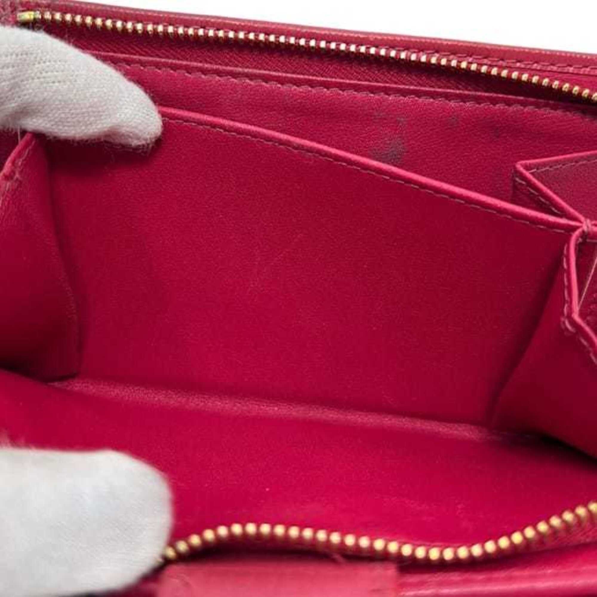 Prada Prada Bi-fold Wallet Pink PEONIA 1ML225 Folding Leather Vitello Move 236 PRADA Size ONE SIZE - 5 Thumbnail