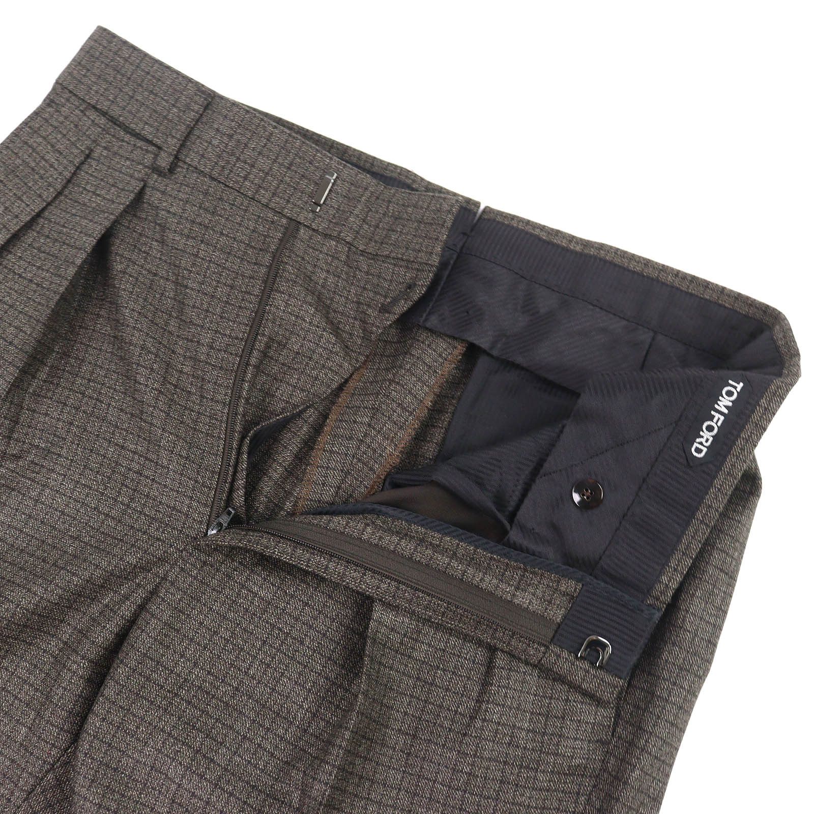 Tom Ford Tom Ford TOM FORD Wool Slacks Textile Pants 322R59 753P42 DUTY FREE for USA Size ONE SIZE - 5 Thumbnail
