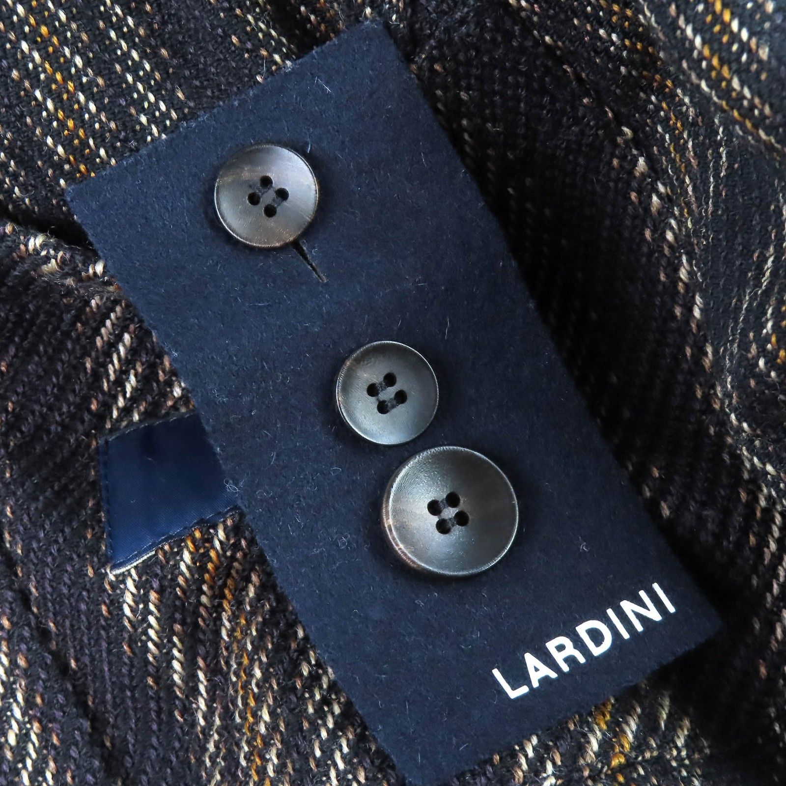 Lardini Lardini Lardini Wool Cotton Jacket Textile Outerwear JU903AQ43 DUTY FREE for USA Size ONE SIZE - 12 Thumbnail