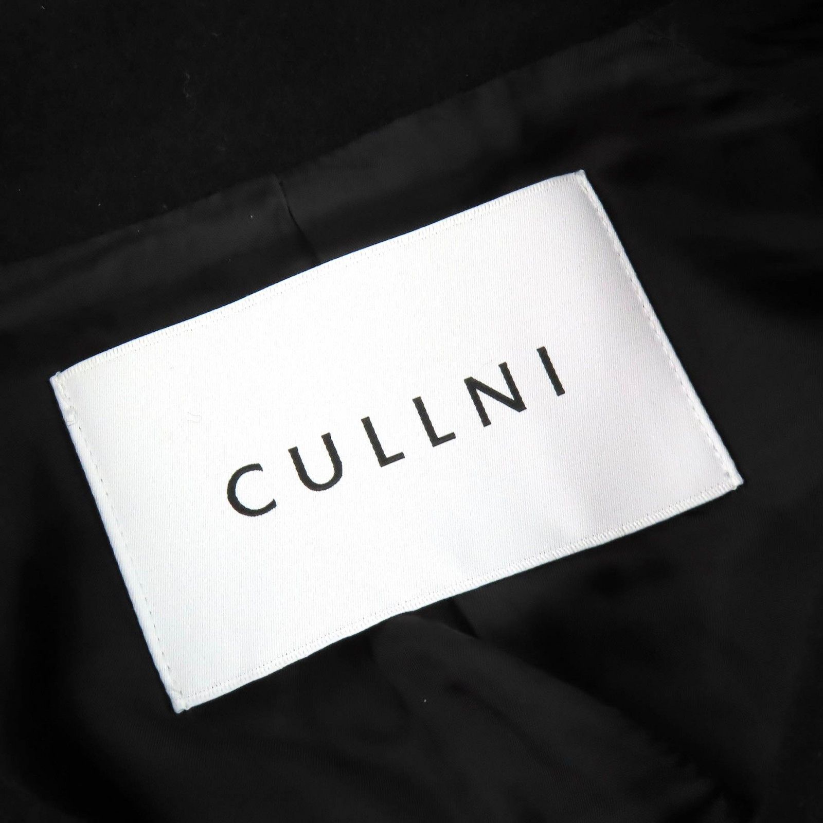 Other Other CULLNI Soutien Collar Tie Locken Wool Coat Textile Outerwear CU-054-ST DUTY FREE for USA Size ONE SIZE - 7 Thumbnail