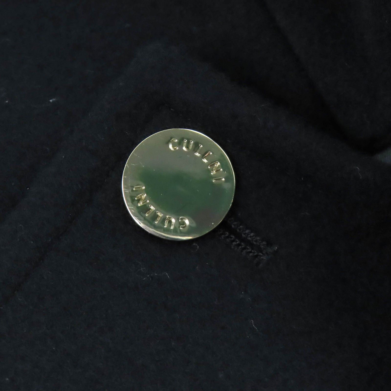 Other Other CULLNI Soutien Collar Tie Locken Wool Coat Textile Outerwear CU-054-ST DUTY FREE for USA Size ONE SIZE - 5 Thumbnail