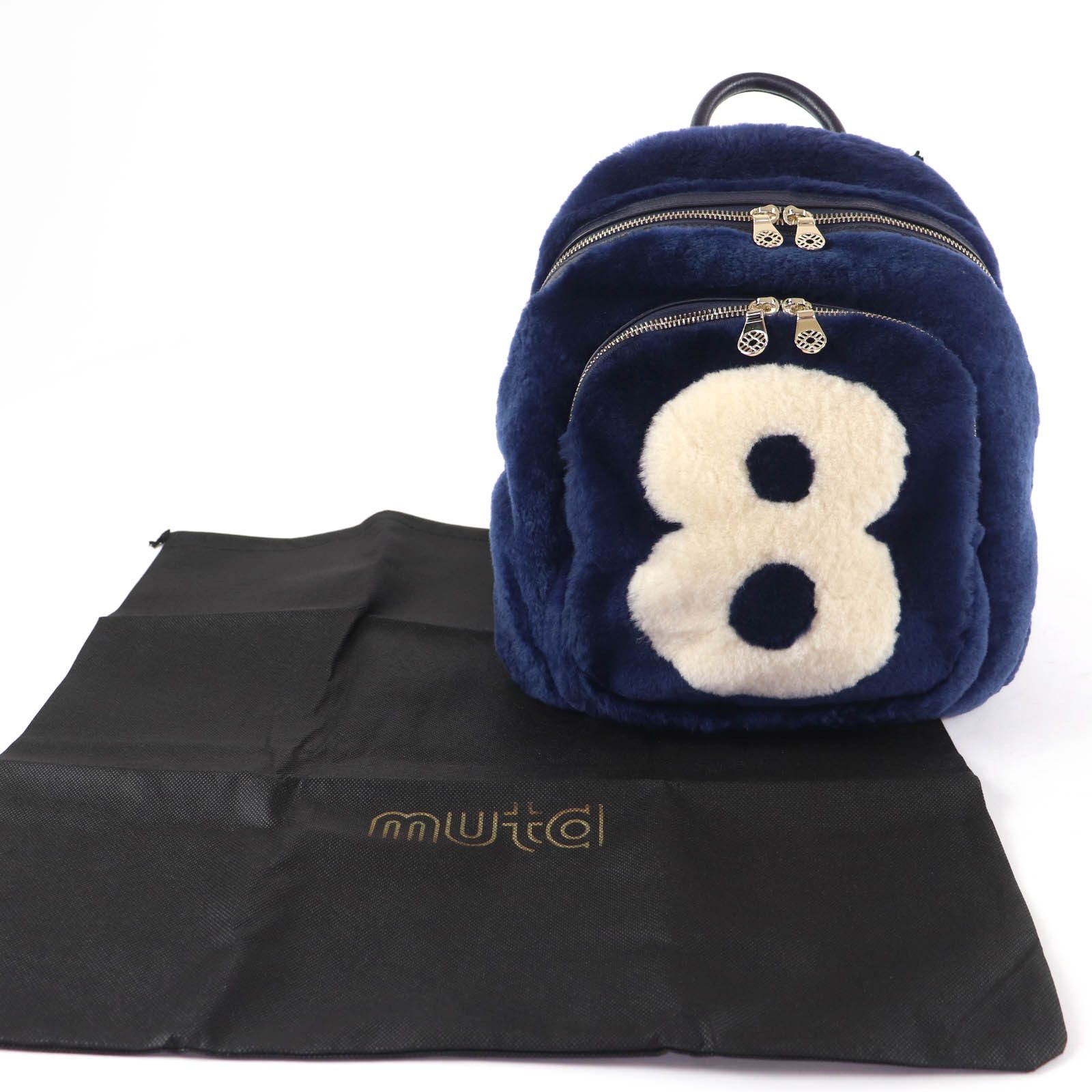 Other Other muta Shearling Leather Backpack Fur Backpack DUTY FREE for USA Size ONE SIZE - 2 Thumbnail