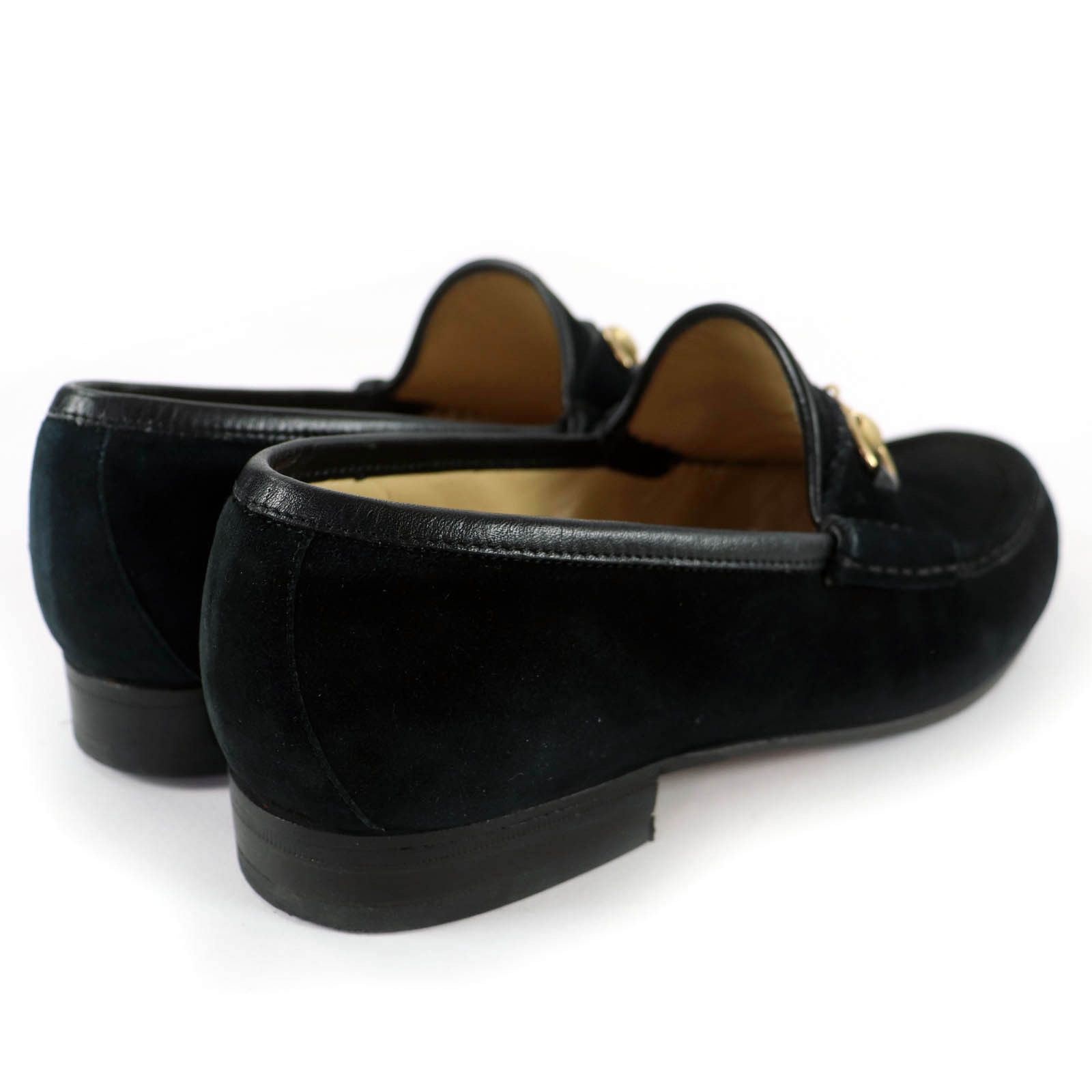 Gucci Gucci Gucci Horsebit Suede Loafers Leather Shoes DUTY FREE for USA Size ONE SIZE - 2 Thumbnail