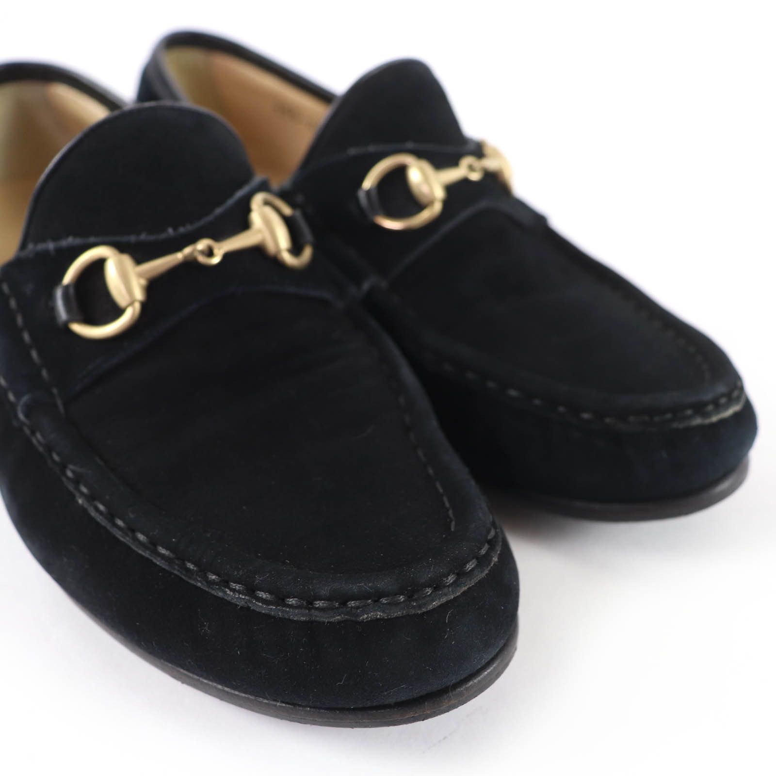 Gucci Gucci Gucci Horsebit Suede Loafers Leather Shoes DUTY FREE for USA Size ONE SIZE - 7 Thumbnail