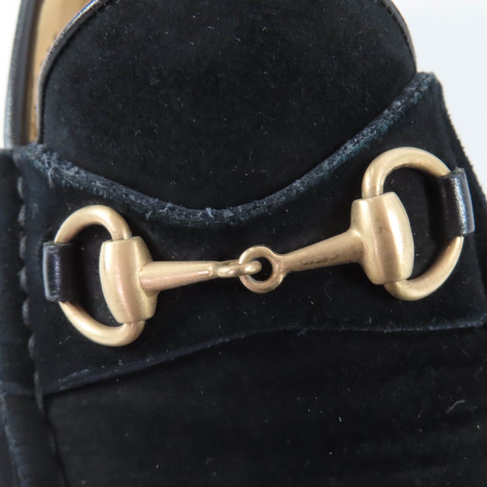 Gucci Gucci Gucci Horsebit Suede Loafers Leather Shoes DUTY FREE for USA Size ONE SIZE - 8 Thumbnail
