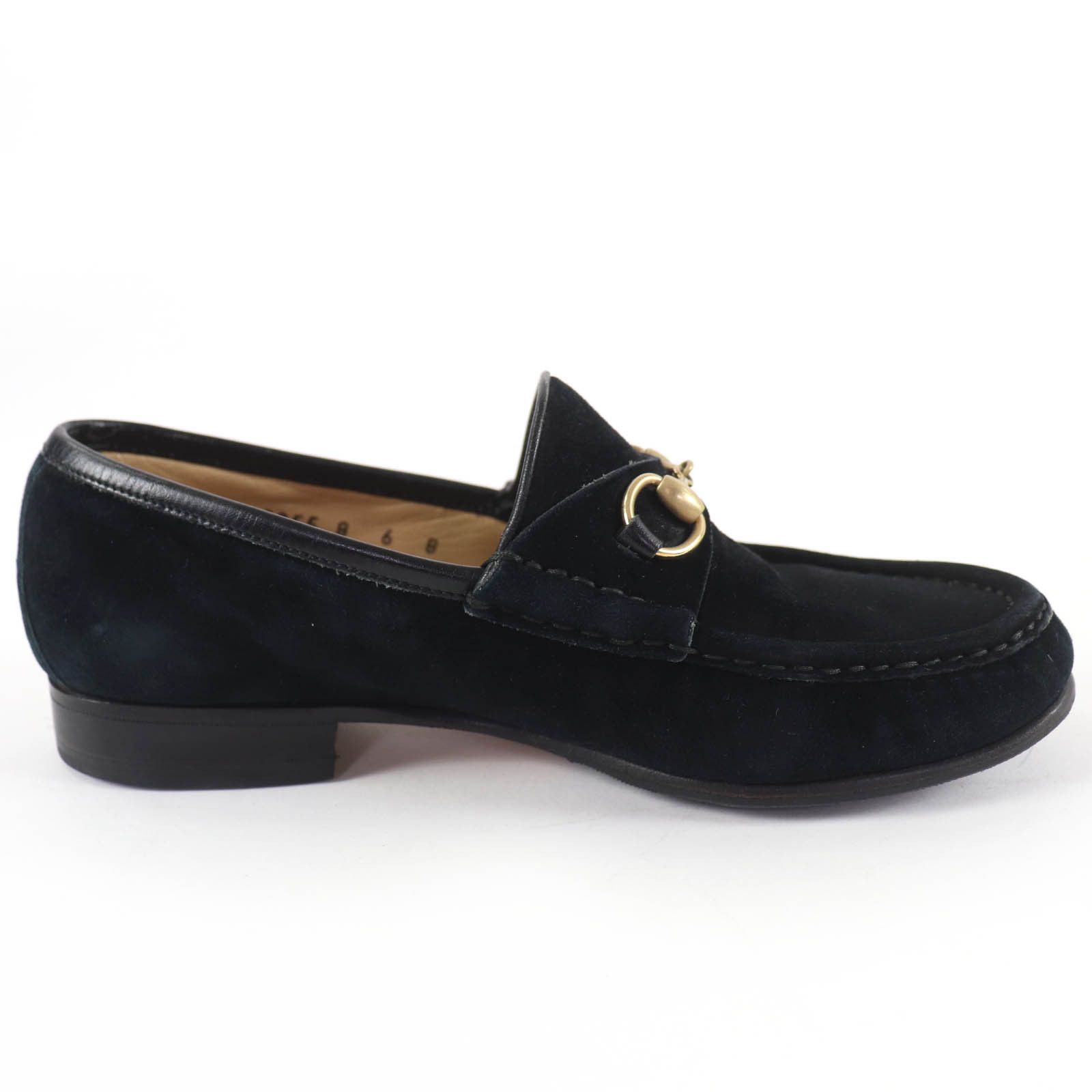 Gucci Gucci Gucci Horsebit Suede Loafers Leather Shoes DUTY FREE for USA Size ONE SIZE - 5 Thumbnail