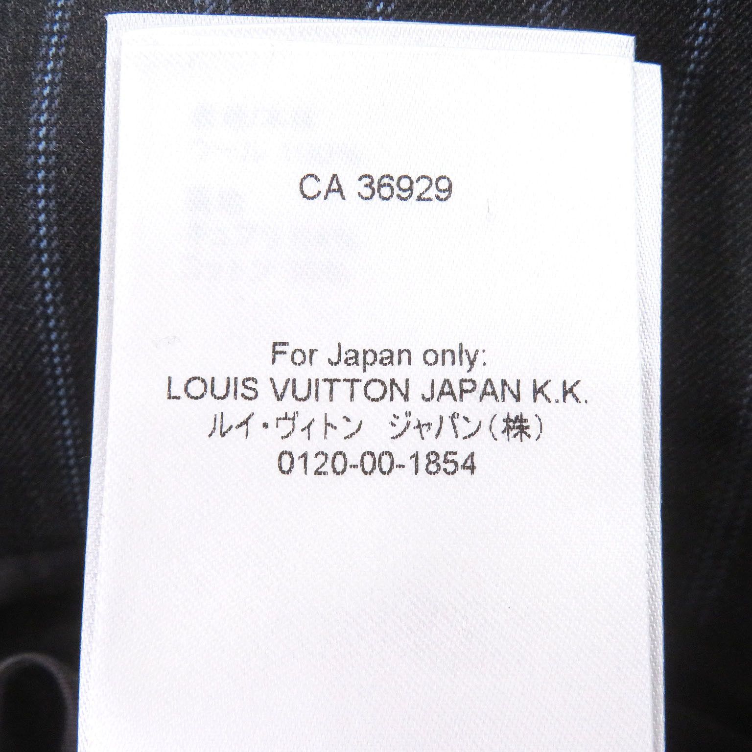Louis Vuitton Louis Vuitton Louis Vuitton Monogram Stripe Wool Jacket Textile Outerwear DUTY FREE for USA Size ONE SIZE - 11 Thumbnail