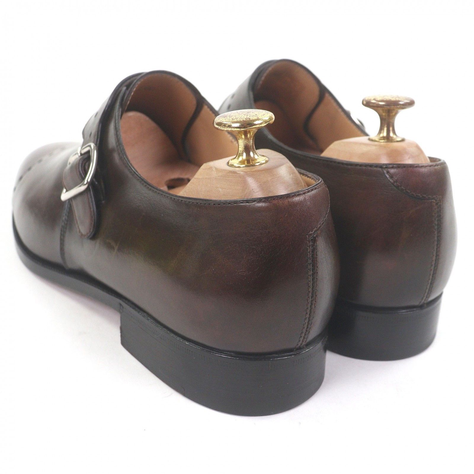 Berluti Berluti Berluti Leather Monk Strap Shoes Leather Shoes DUTY FREE for USA Size ONE SIZE - 5 Thumbnail