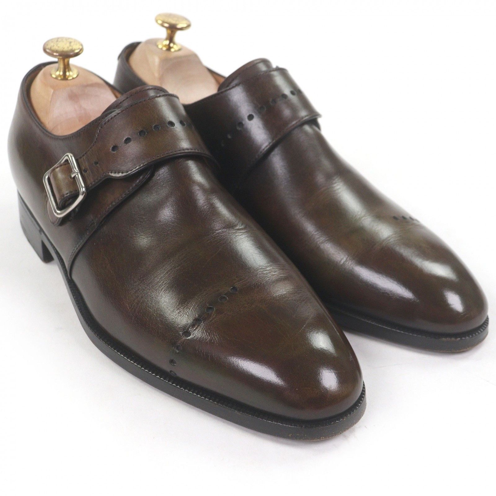 Berluti Berluti Berluti Leather Monk Strap Shoes Leather Shoes DUTY FREE for USA Size ONE SIZE - 2 Thumbnail