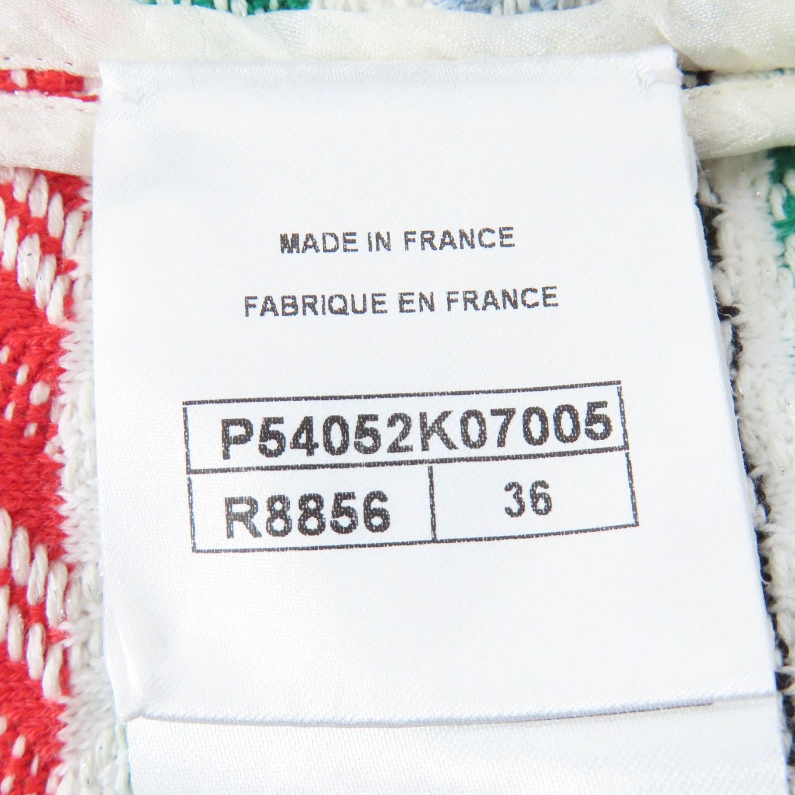 Chanel Chanel Chanel Cotton Knit Top Textile Tops P54052K07005 DUTY FREE for USA Size ONE SIZE - 6 Thumbnail