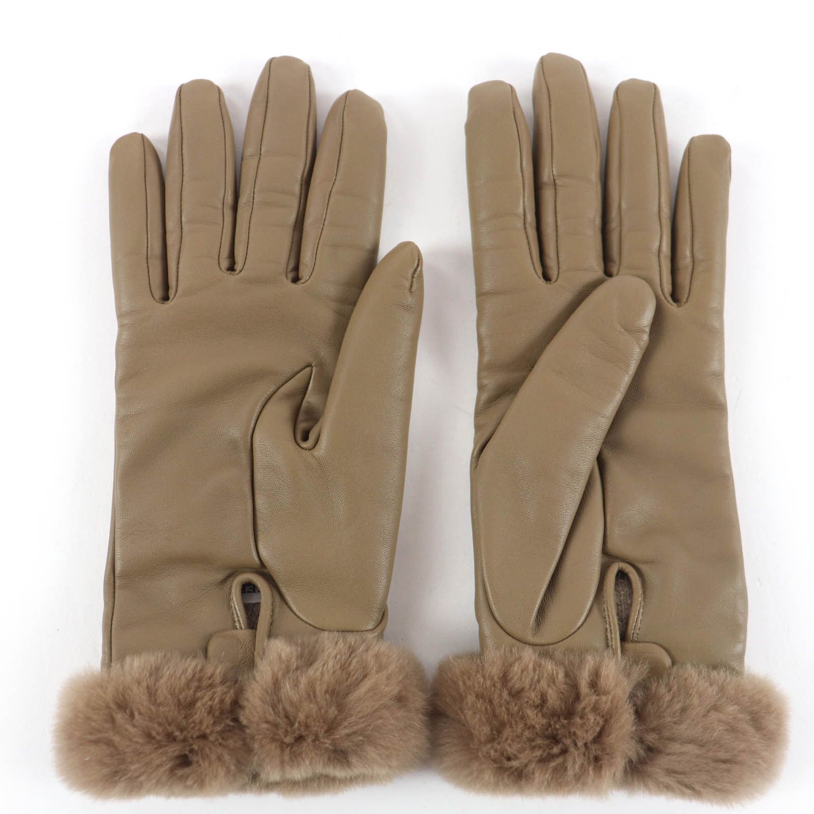 Hermes Hermes Hermes Kelly7.5 Leather Gloves Leather Gloves DUTY FREE for USA Size ONE SIZE - 4 Thumbnail