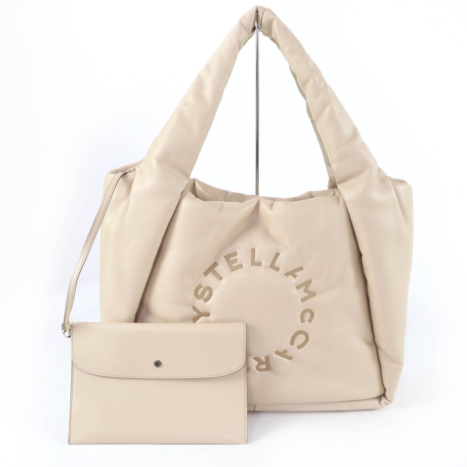 Stella McCartney Stella Mccartney Stella McCartney Logo Puffy Recycled Polyester Tote Bag Plastic / Synthetic Tote Bag DUTY FREE for USA Size ONE SIZE - 2 Thumbnail