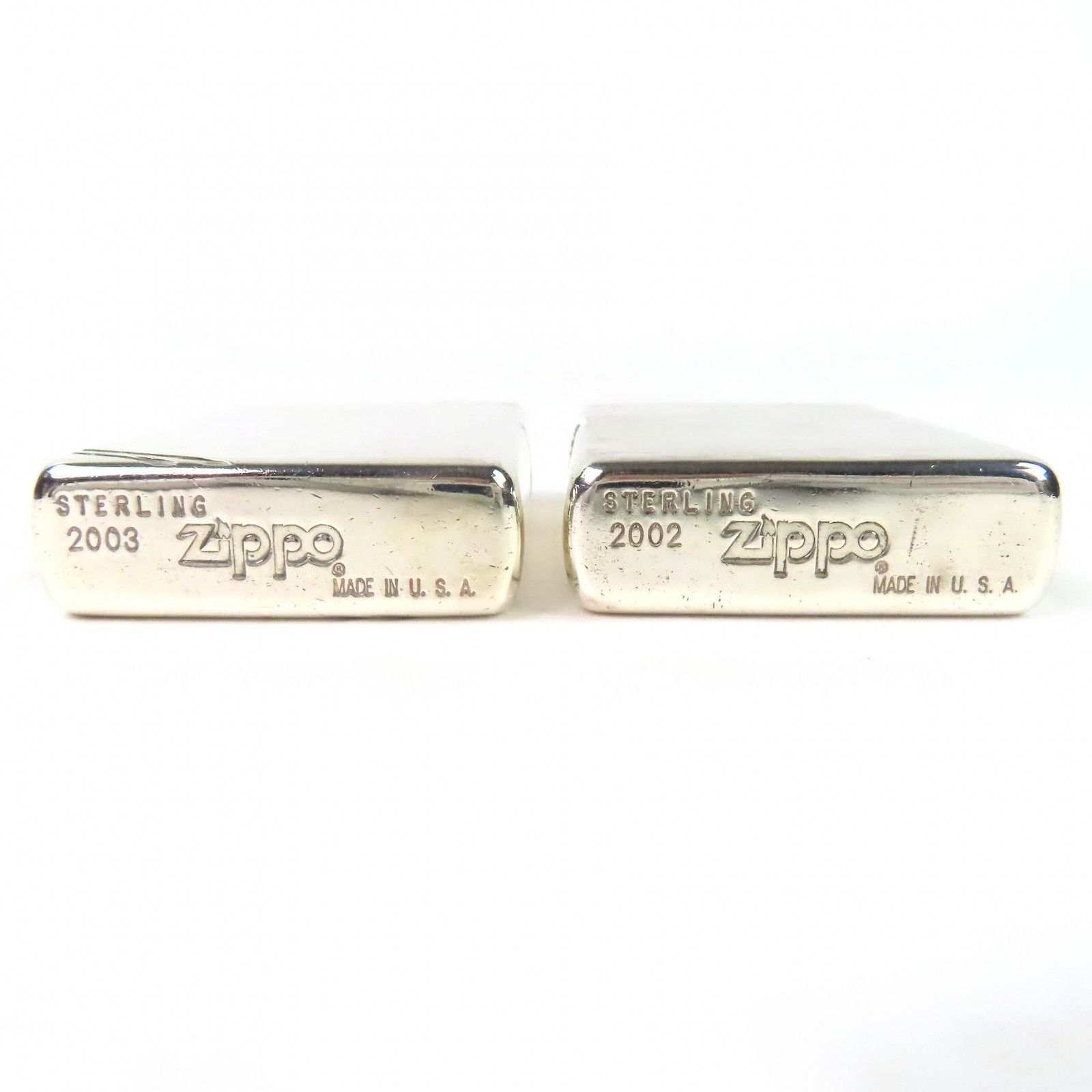 Other Other Zippo Sterling Silver 925 Oil Lighter Set Precious Metal Lighter DUTY FREE for USA Size ONE SIZE - 7 Thumbnail