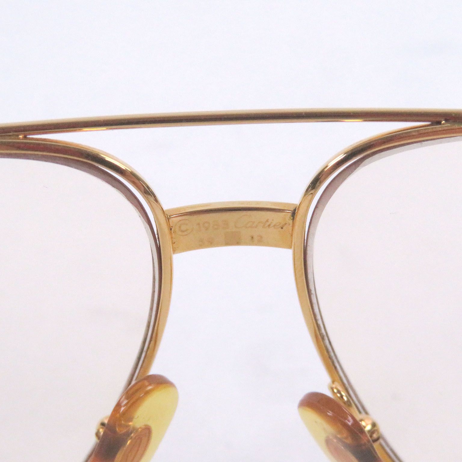 Cartier Cartier Cartier Trinity Two Bridges Sunglasses Plastic / Synthetic Sunglasses DUTY FREE for USA Size ONE SIZE - 10 Thumbnail