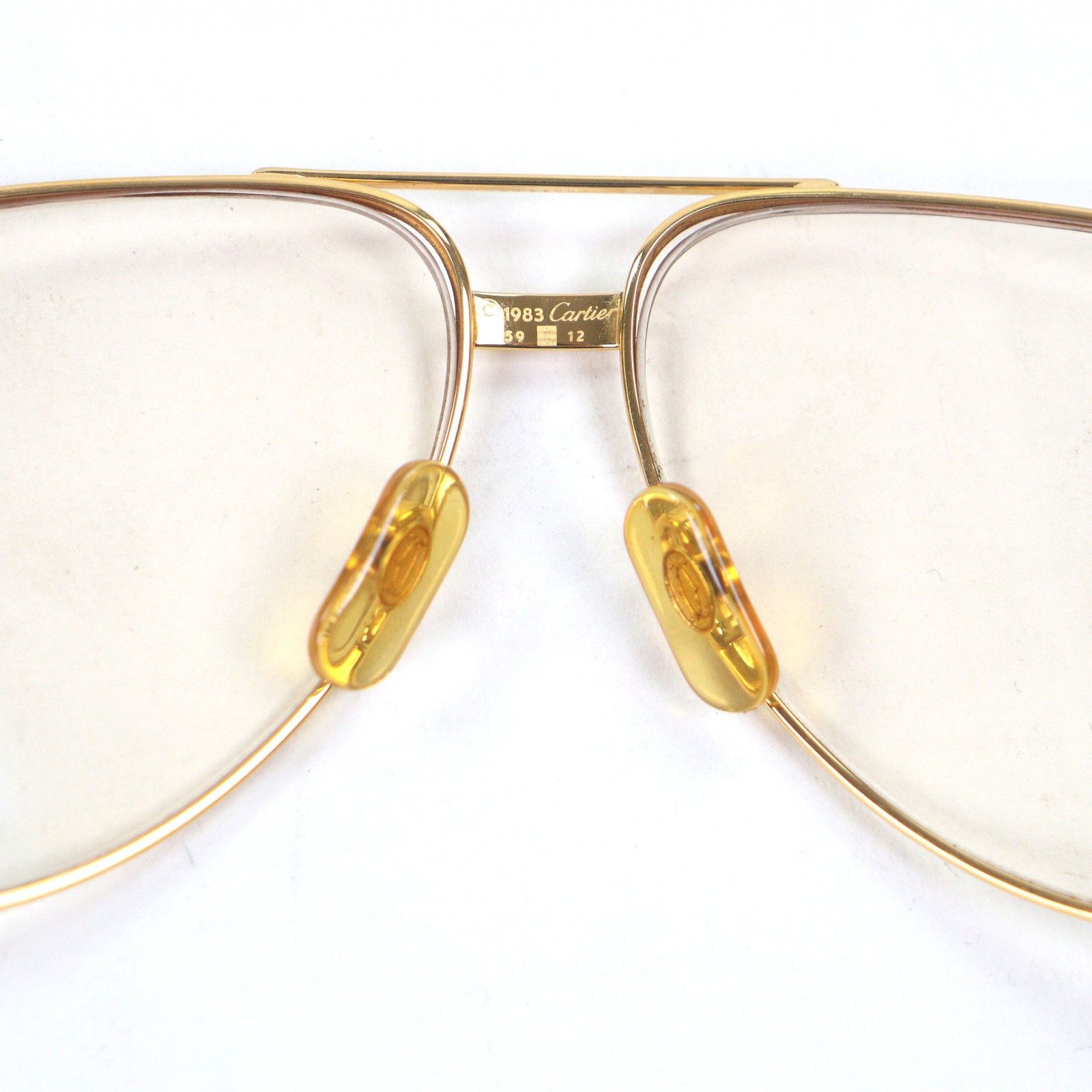Cartier Cartier Cartier Trinity Two Bridges Sunglasses Plastic / Synthetic Sunglasses DUTY FREE for USA Size ONE SIZE - 7 Thumbnail