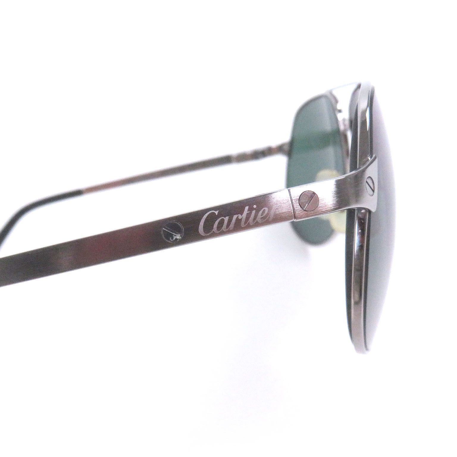 Cartier Cartier Cartier Santos Dumont Sunglasses Precious Metal Sunglasses DUTY FREE for USA Size ONE SIZE - 8 Thumbnail