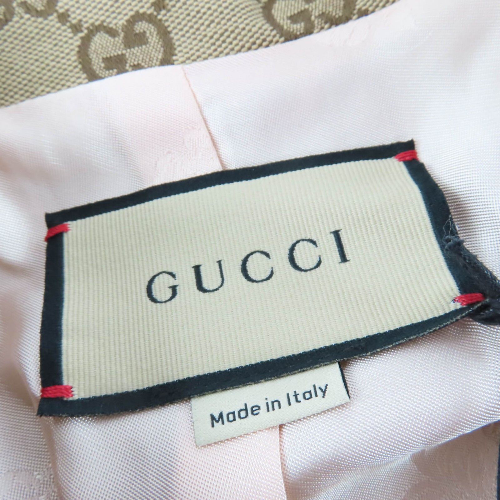 Gucci Gucci Gucci GG Canvas Cotton Polyester Jacket Textile Outerwear 682302 DUTY FREE for USA Size ONE SIZE - 9 Thumbnail