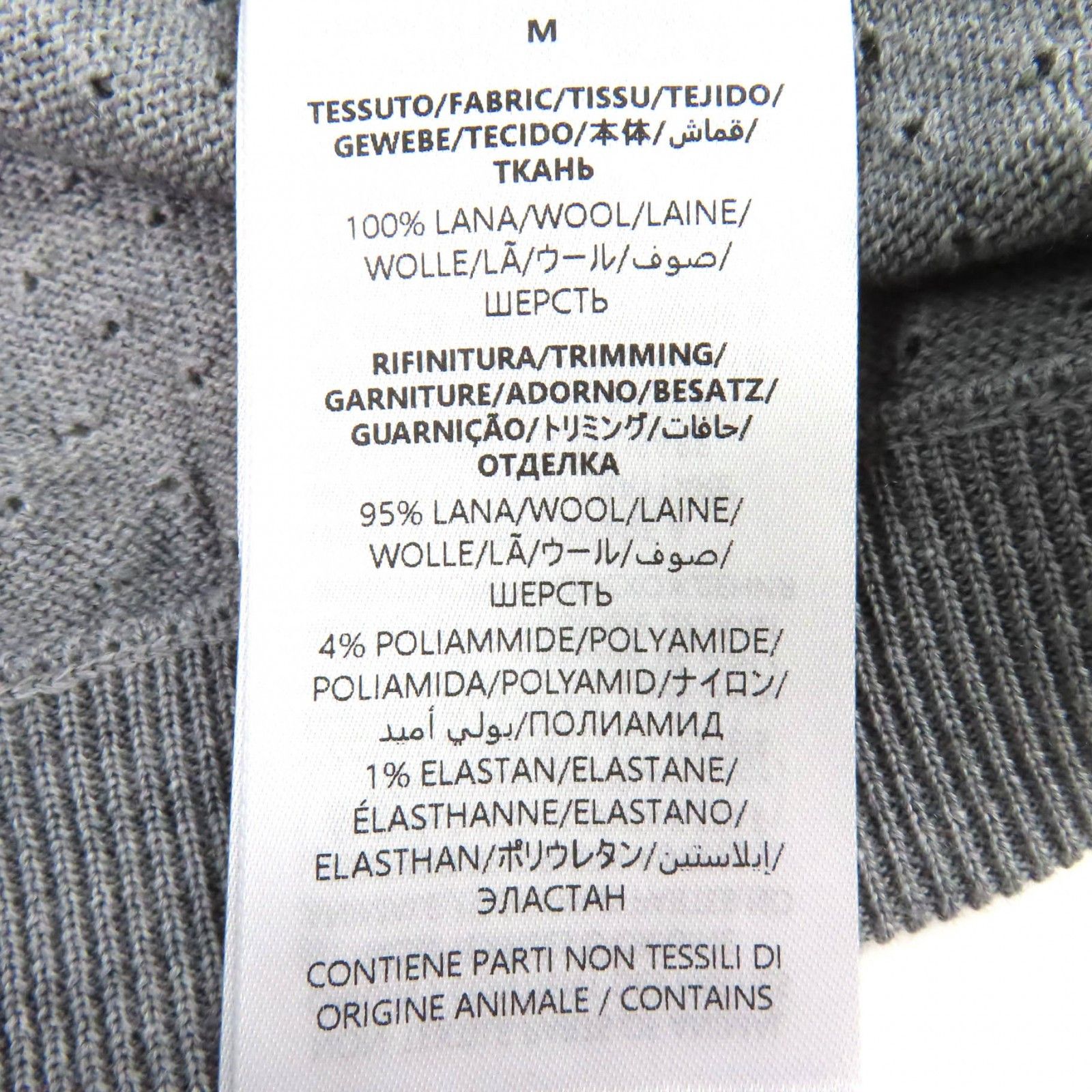 Gucci Gucci Gucci Wool Knit Long Sleeve Polo Shirt Textile Tops DUTY FREE for USA Size ONE SIZE - 9 Thumbnail