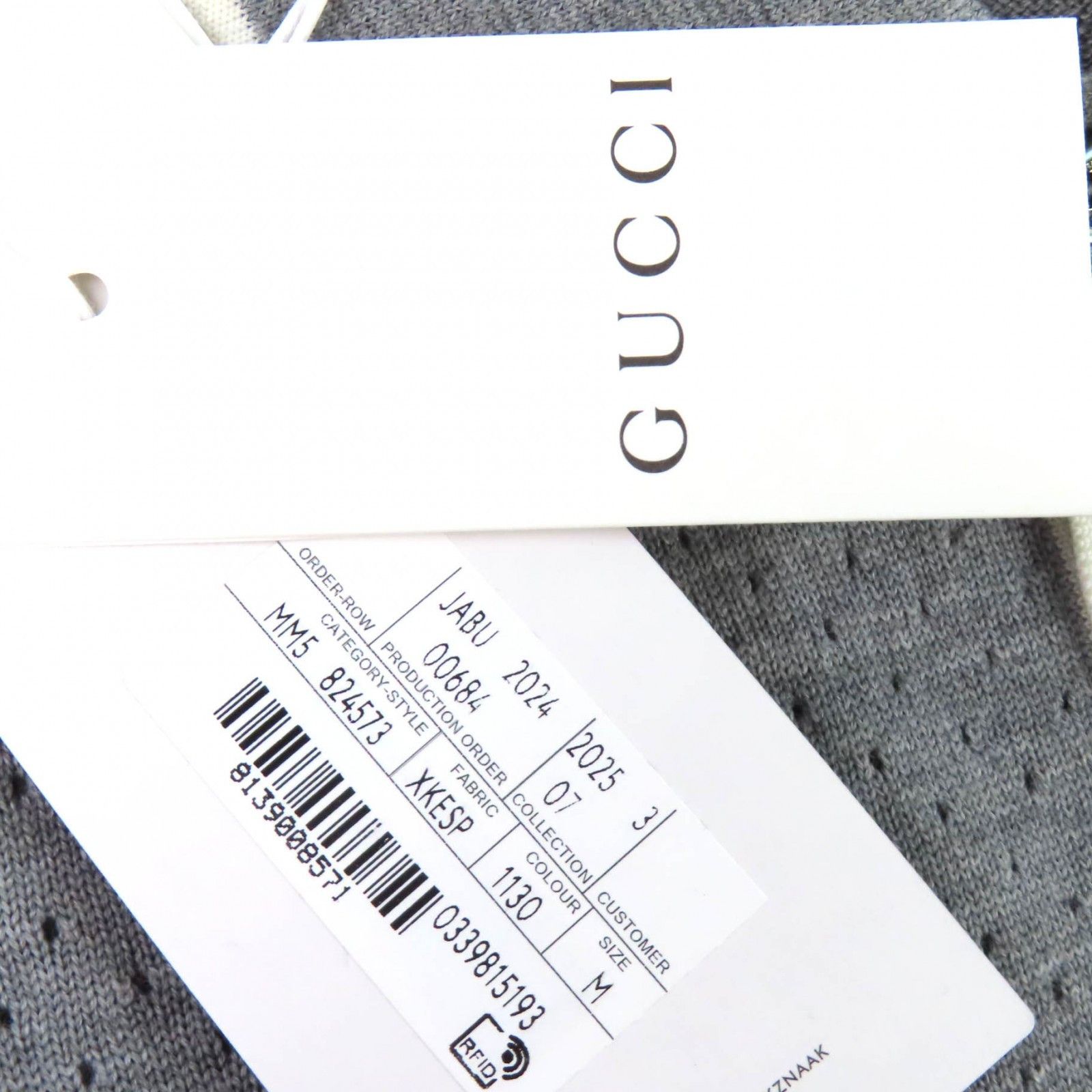 Gucci Gucci Gucci Wool Knit Long Sleeve Polo Shirt Textile Tops DUTY FREE for USA Size ONE SIZE - 12 Thumbnail