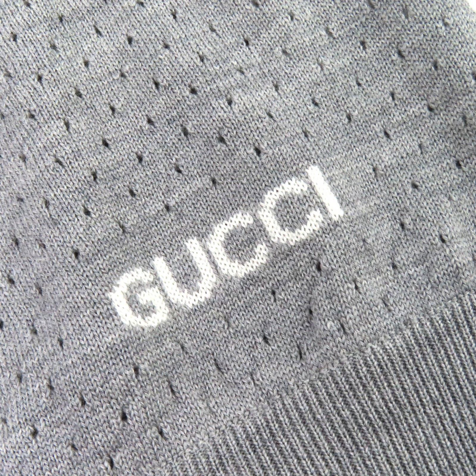Gucci Gucci Gucci Wool Knit Long Sleeve Polo Shirt Textile Tops DUTY FREE for USA Size ONE SIZE - 5 Thumbnail