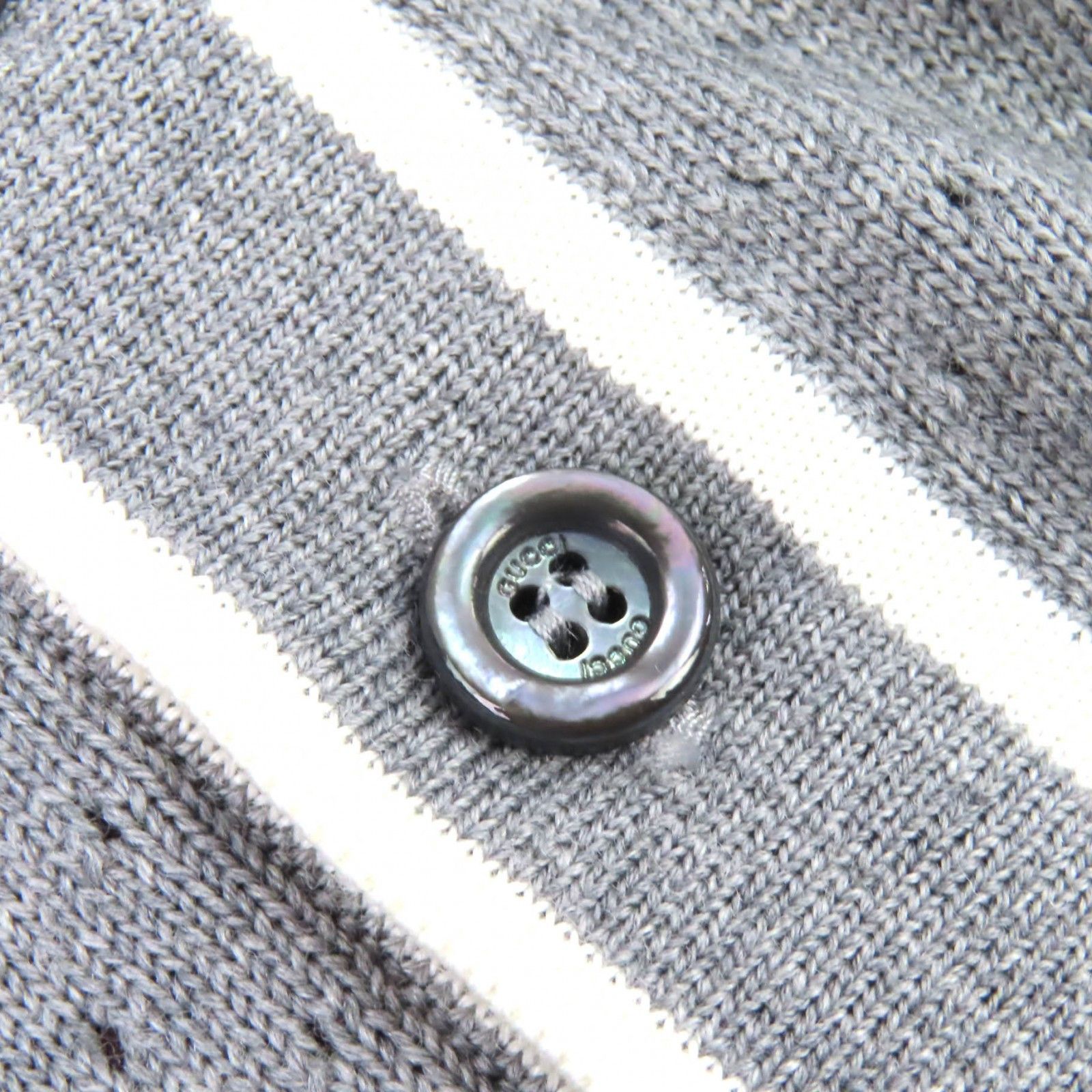 Gucci Gucci Gucci Wool Knit Long Sleeve Polo Shirt Textile Tops DUTY FREE for USA Size ONE SIZE - 4 Thumbnail