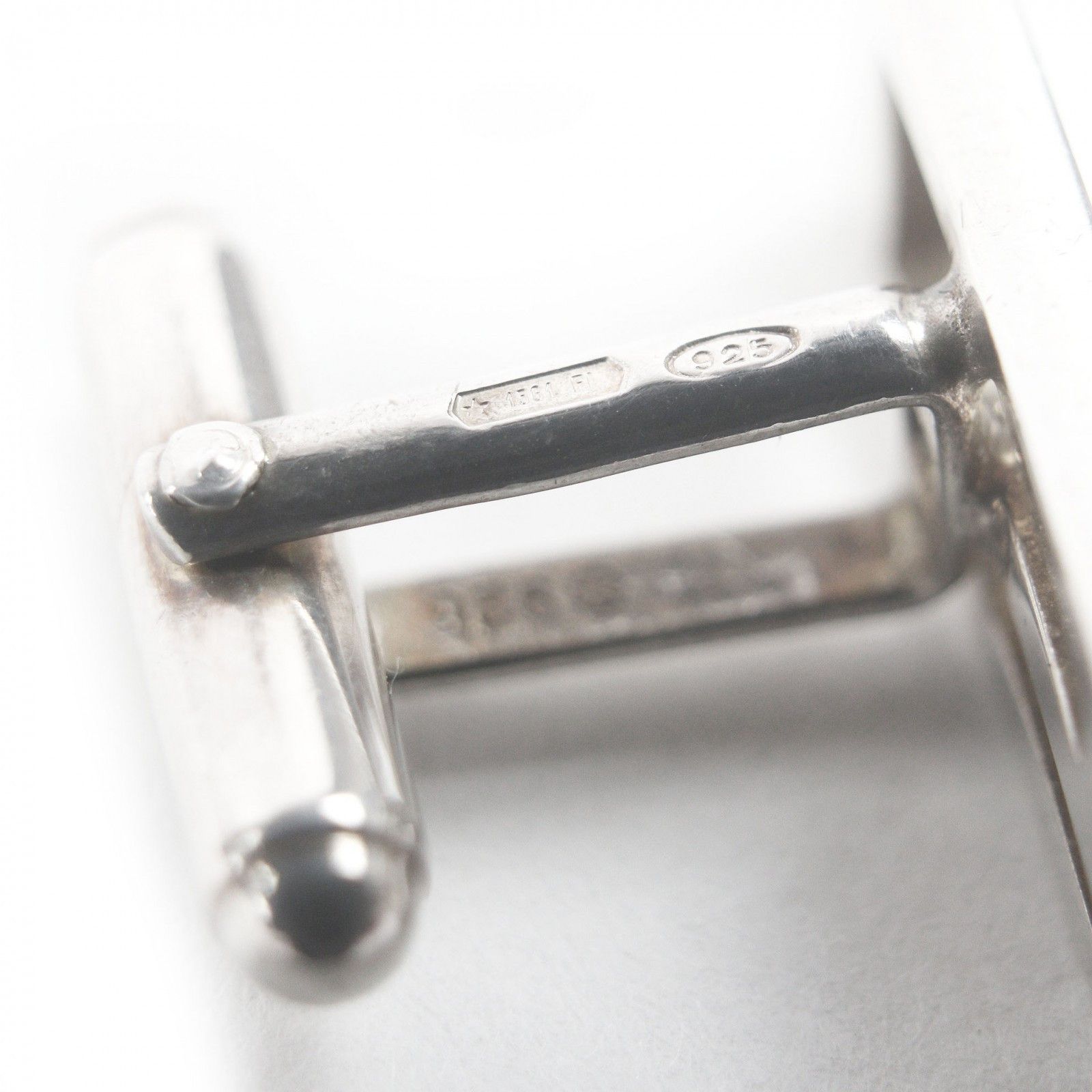 Gucci Gucci Gucci SV925 Square Cufflinks Precious Metal Cufflinks DUTY FREE for USA Size ONE SIZE - 6 Thumbnail