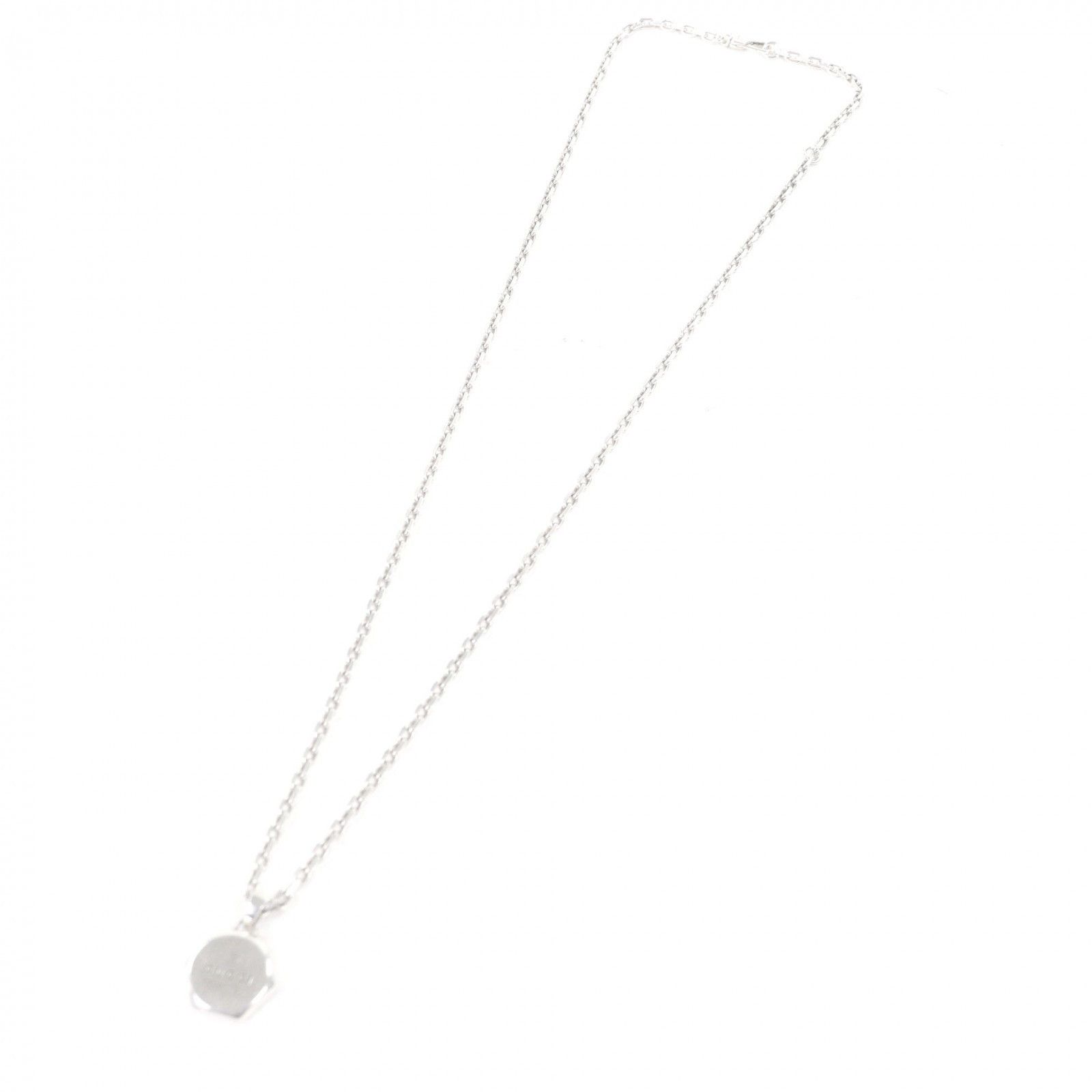 Gucci Gucci Gucci AG925 Octagon Pendant Necklace Precious Metal Necklace DUTY FREE for USA Size ONE SIZE - 4 Thumbnail