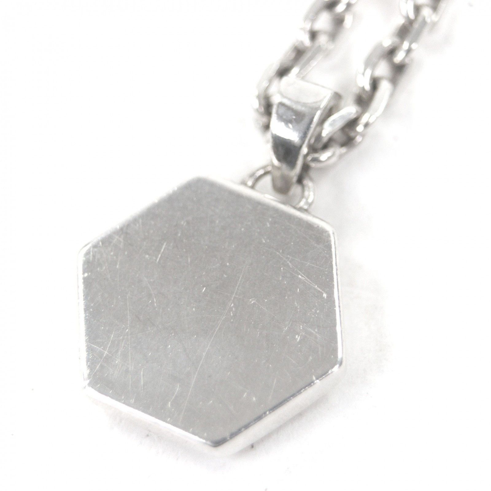 Gucci Gucci Gucci AG925 Octagon Pendant Necklace Precious Metal Necklace DUTY FREE for USA Size ONE SIZE - 5 Thumbnail
