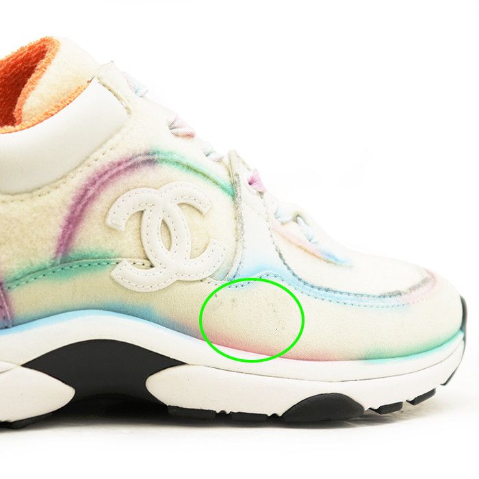 Chanel Chanel Chanel Felt Sneakers Textile Shoes DUTY FREE for USA Size ONE SIZE - 6 Thumbnail