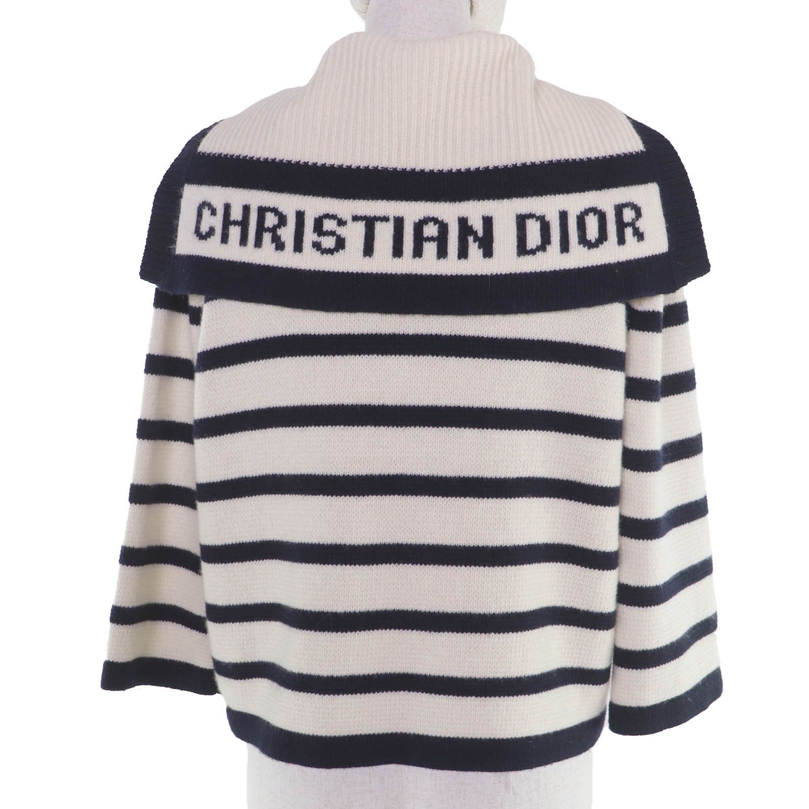 Dior Dior Christian Dior Maniere Marine Wool Cashmere Cardigan Textile Tops DUTY FREE for USA Size ONE SIZE - 3 Thumbnail