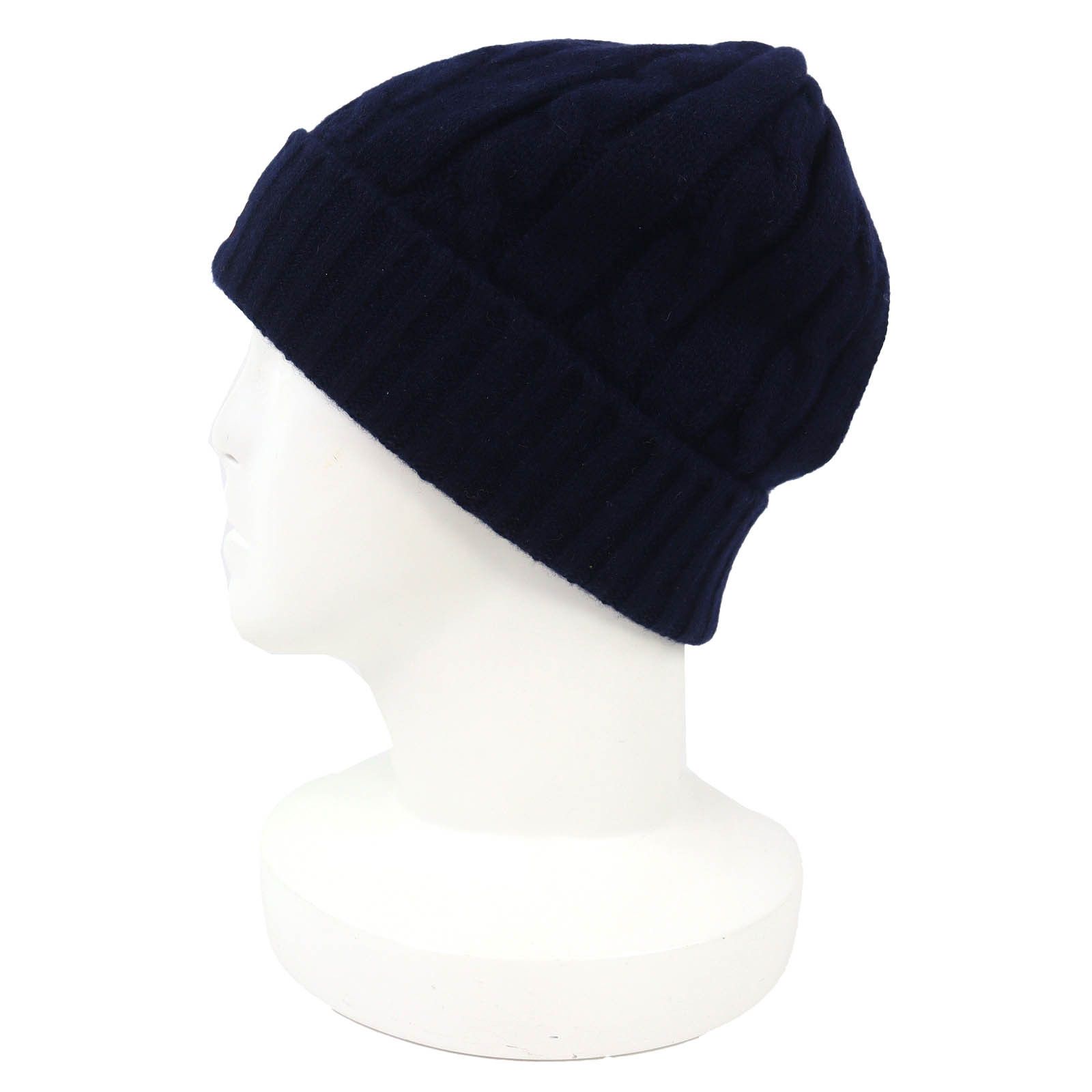 Celine Celine Celine Triomphe Cashmere Beanie Textile Hats 2AE0L362W DUTY FREE for USA Size ONE SIZE - 2 Thumbnail