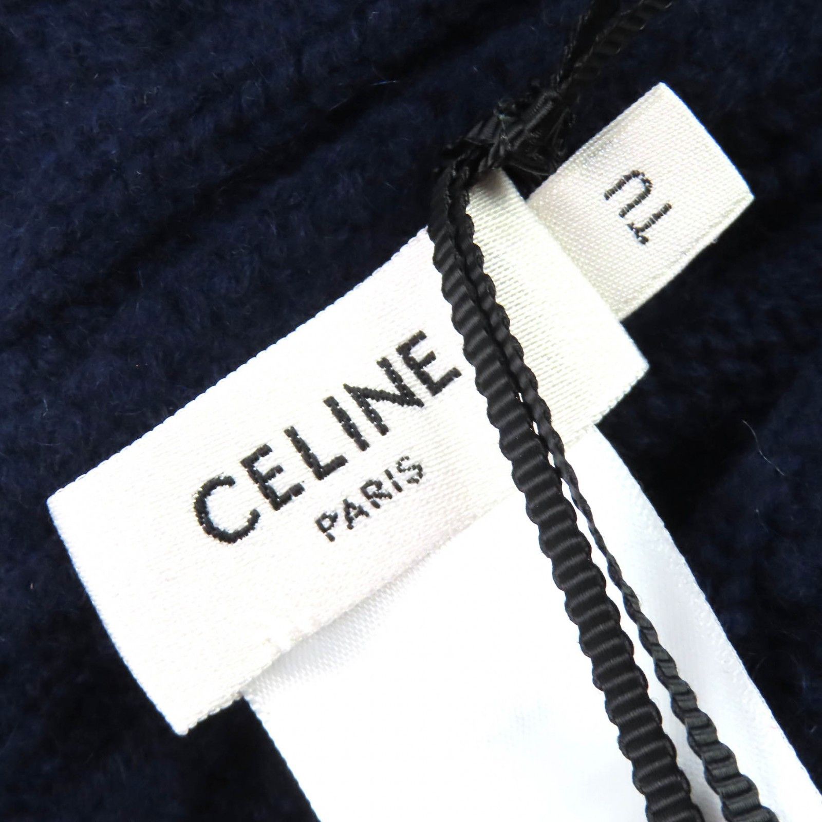 Celine Celine Celine Triomphe Cashmere Beanie Textile Hats 2AE0L362W DUTY FREE for USA Size ONE SIZE - 7 Thumbnail