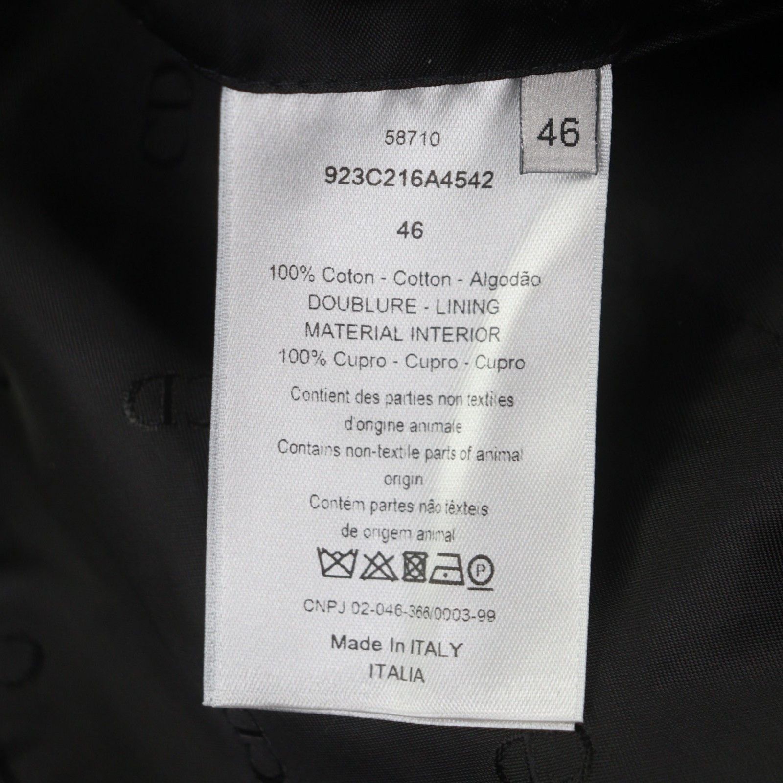 Dior Dior Dior Cotton Jacket Textile Outerwear 923C216A454 DUTY FREE for USA Size ONE SIZE - 8 Thumbnail
