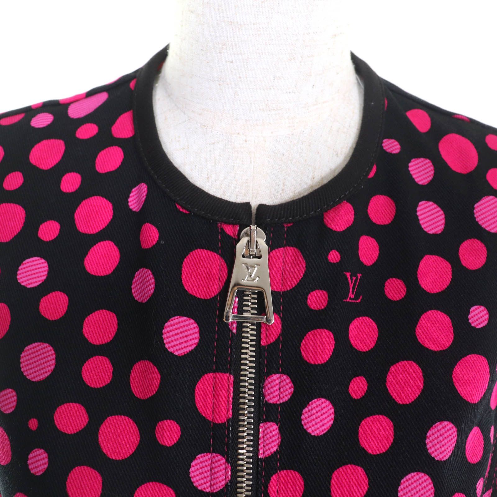 Louis Vuitton Louis Vuitton Louis Vuitton Yayoi Kusama Cotton Dress Limited Textile Dresses DUTY FREE for USA Size ONE SIZE - 4 Thumbnail