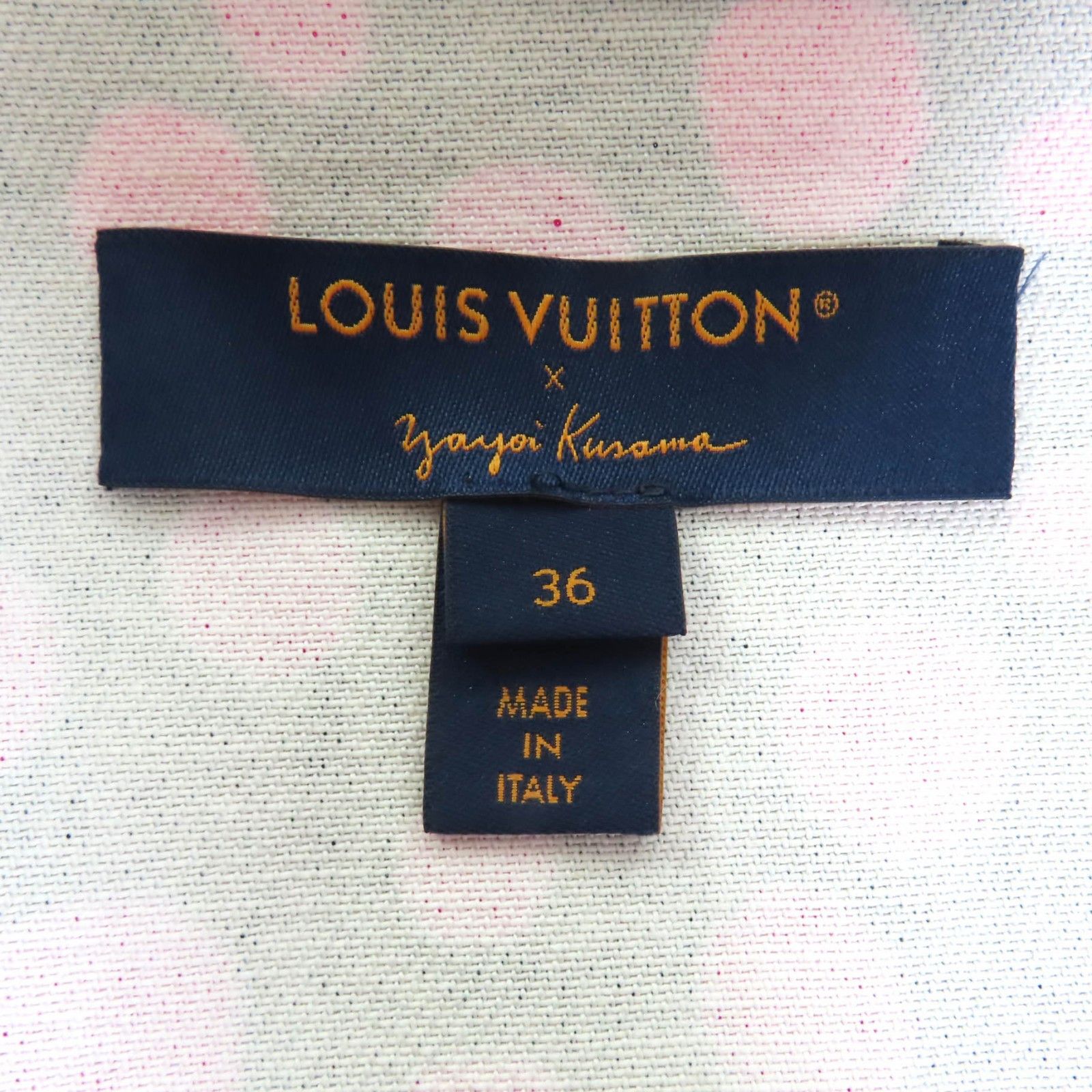 Louis Vuitton Louis Vuitton Louis Vuitton Yayoi Kusama Cotton Dress Limited Textile Dresses DUTY FREE for USA Size ONE SIZE - 9 Thumbnail