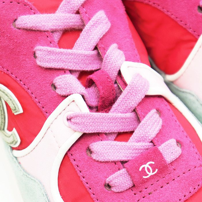 Chanel Chanel Chanel Leather Sneakers Leather Shoes G34360 DUTY FREE for USA Size ONE SIZE - 4 Thumbnail