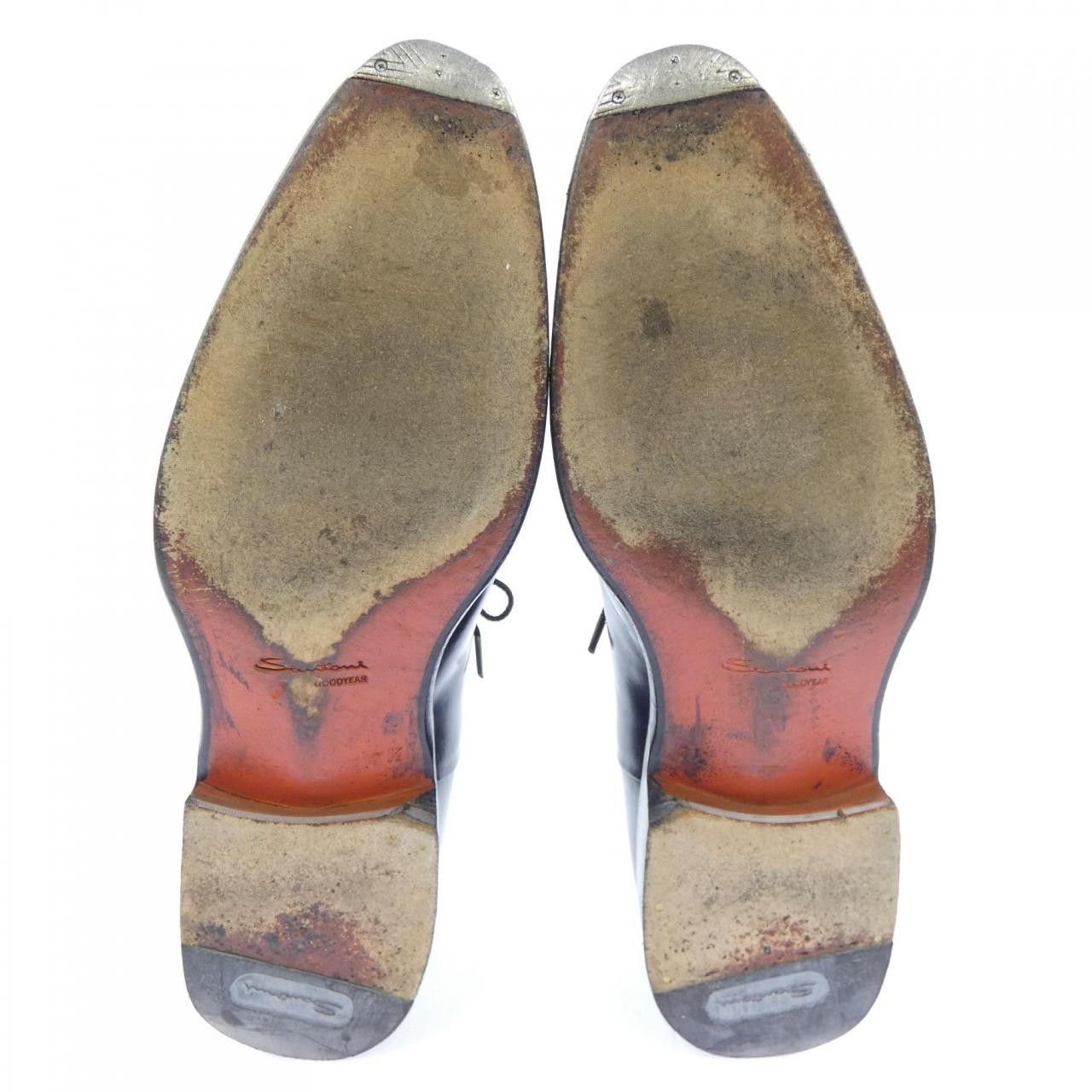 Other Other Santoni Leather Shoes Leather Shoes 12621 DUTY FREE for USA Size ONE SIZE - 4 Thumbnail