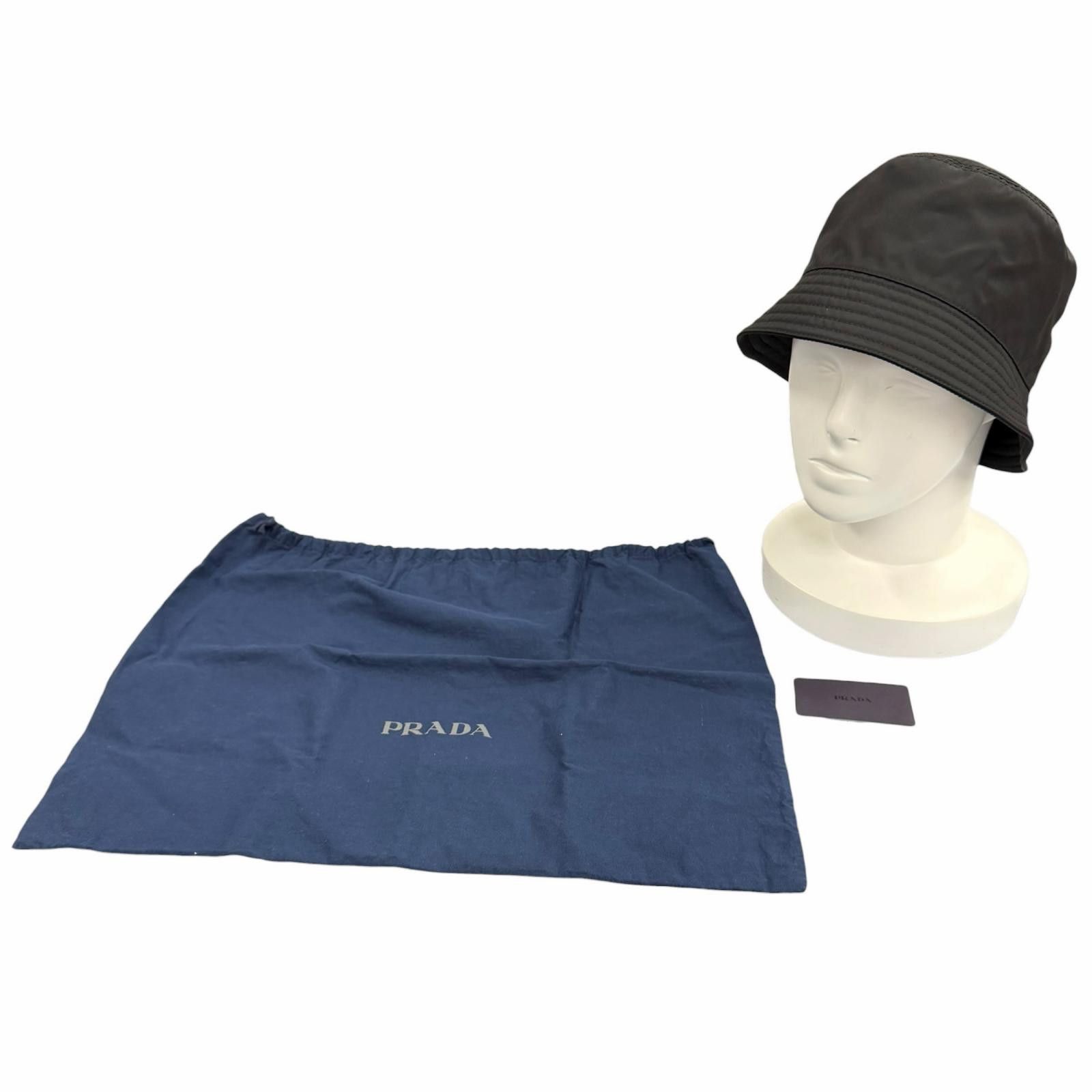 Prada Prada Prada Recycled Polyamide Hat Textile Hats 2HC137 DUTY FREE for USA Size ONE SIZE - 2 Thumbnail